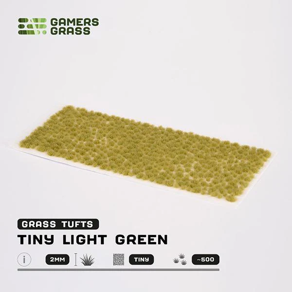 Gamers Grass Tufts: Tufts - Light Green 2mm - Tiny - Image 2
