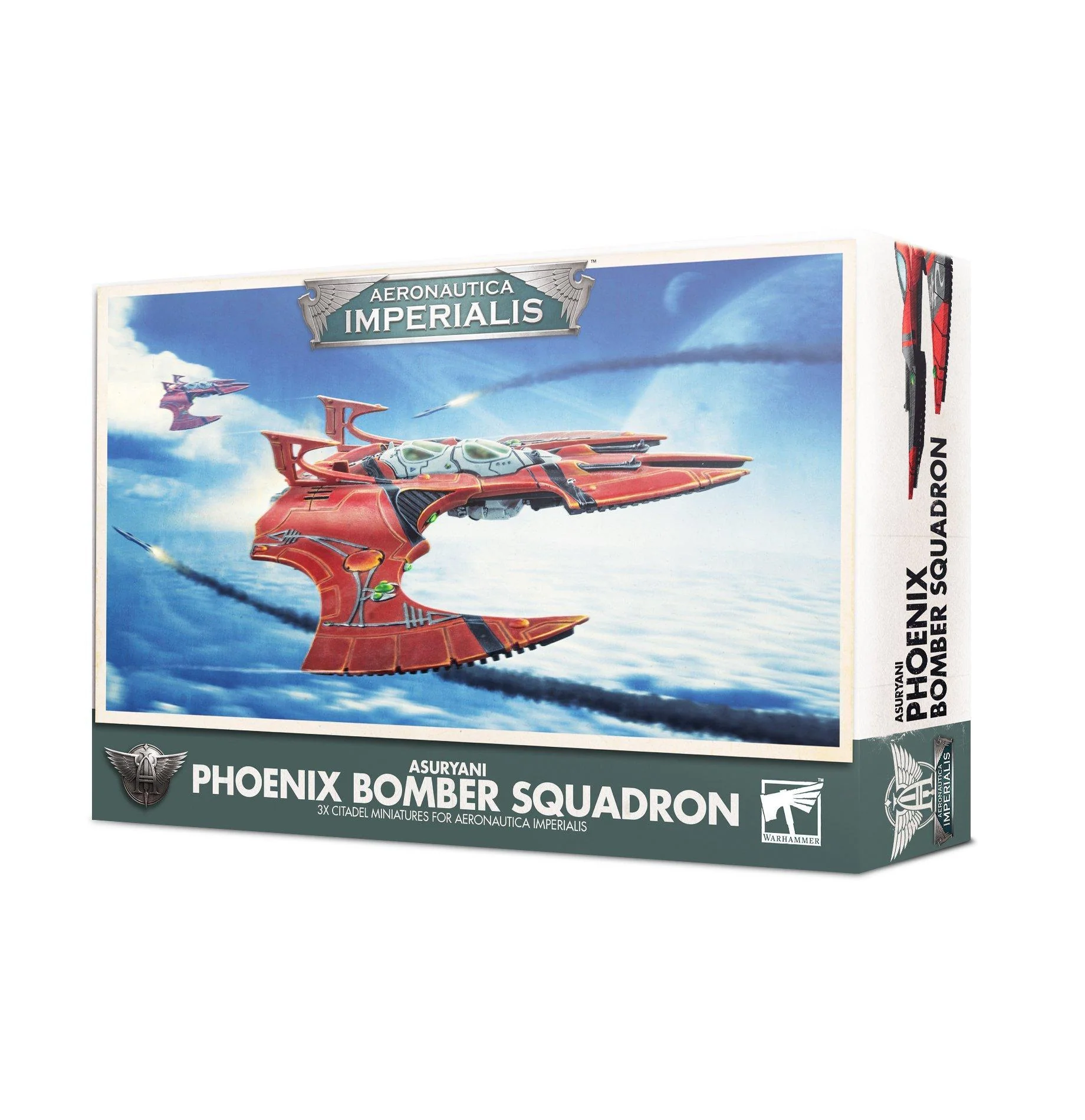 Games Workshop: Aeronautica Imperialis - Asuryani Phoenix Bomber Squadron (500-40)