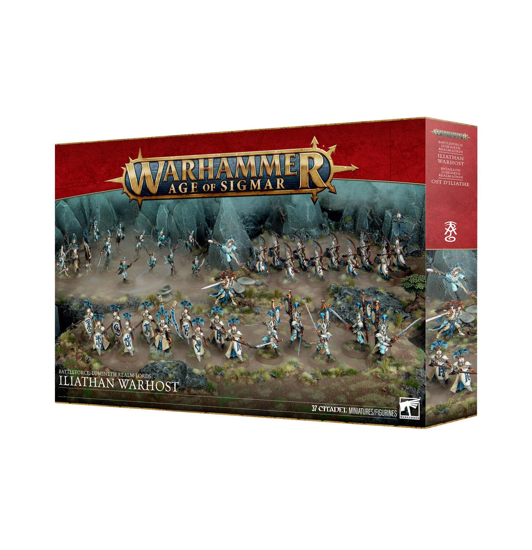 Games Workshop: Age of Sigmar - Battleforce - Lumineth Realm-lords - Iliathan Warhost (87-42)
