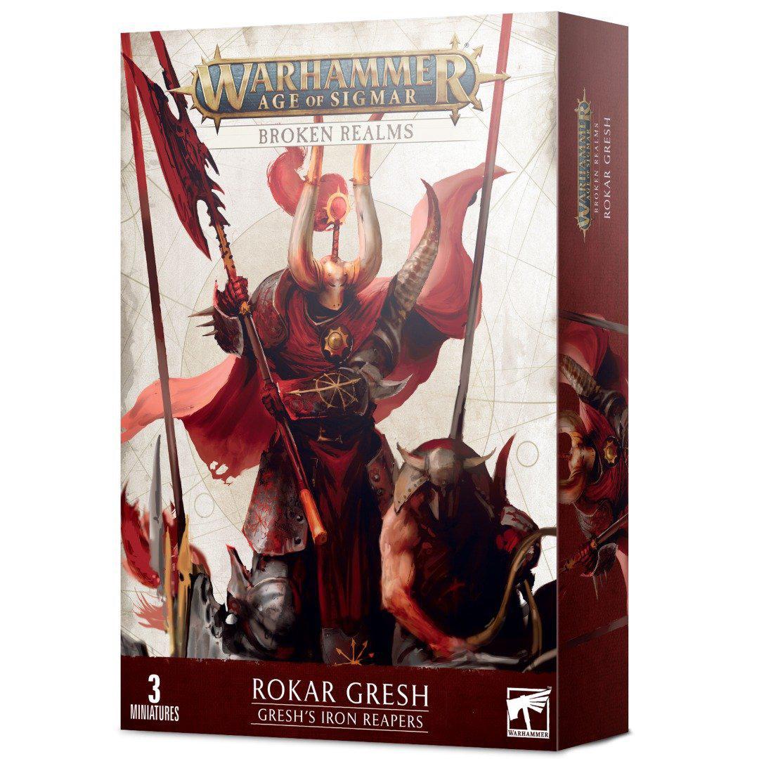 Games Workshop: Age of Sigmar - Broken Realms - Rokar Gresh – Gresh's Iron Reapers (83-79)