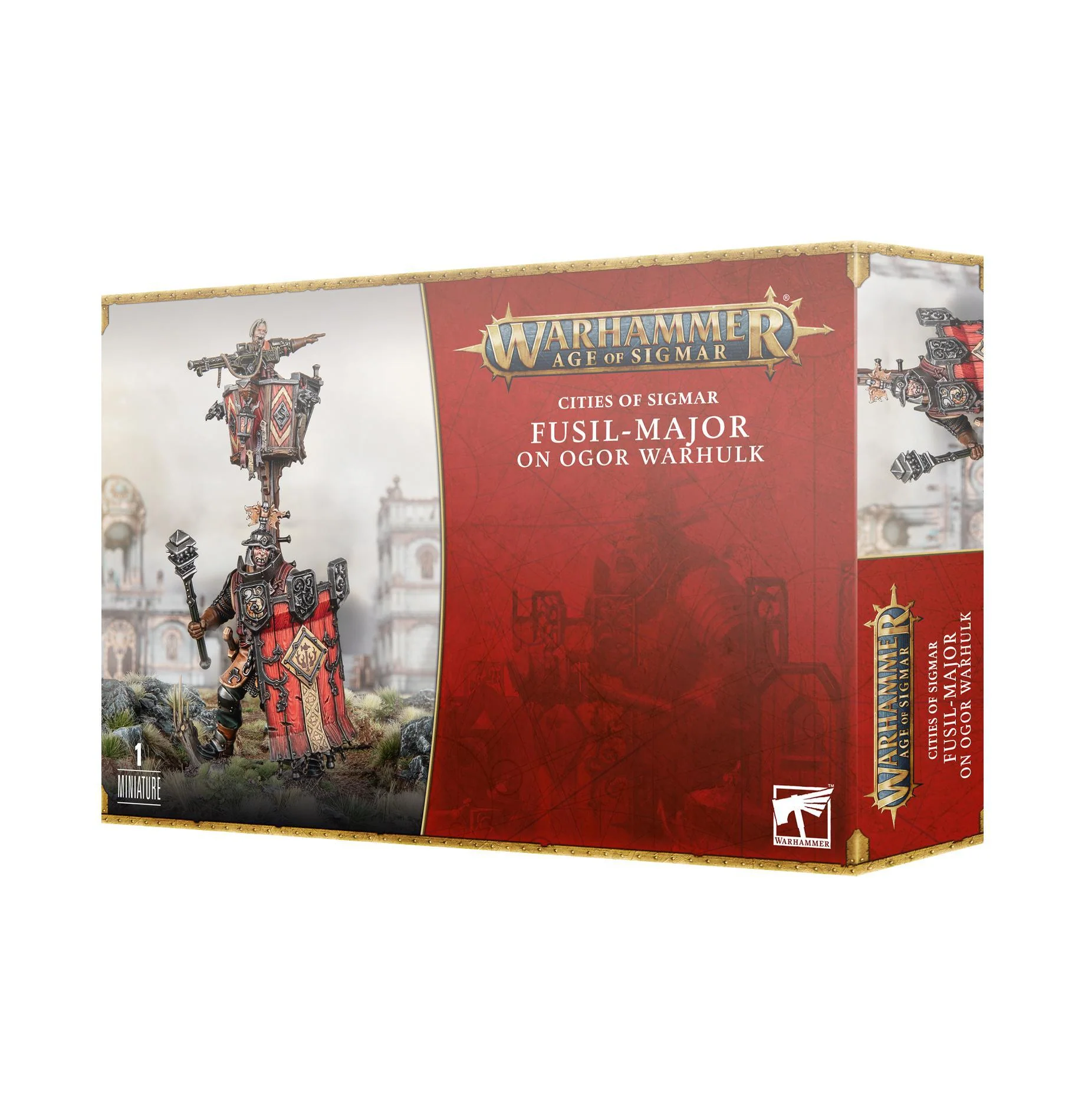 Games Workshop: Age of Sigmar - Cities of Sigmar - Fusil-Major on Ogor Warhulk (86-20)