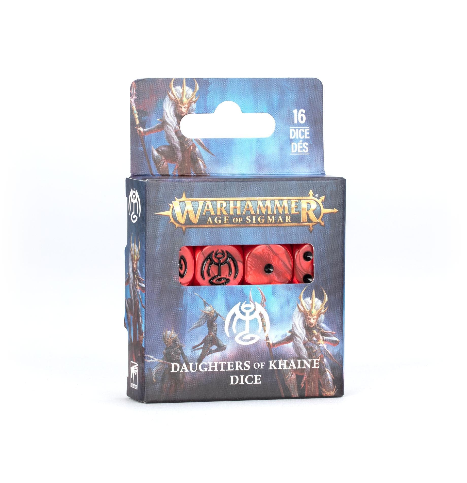 Games Workshop: Age of Sigmar - Daughters of Khaine Dice Set (85-23)