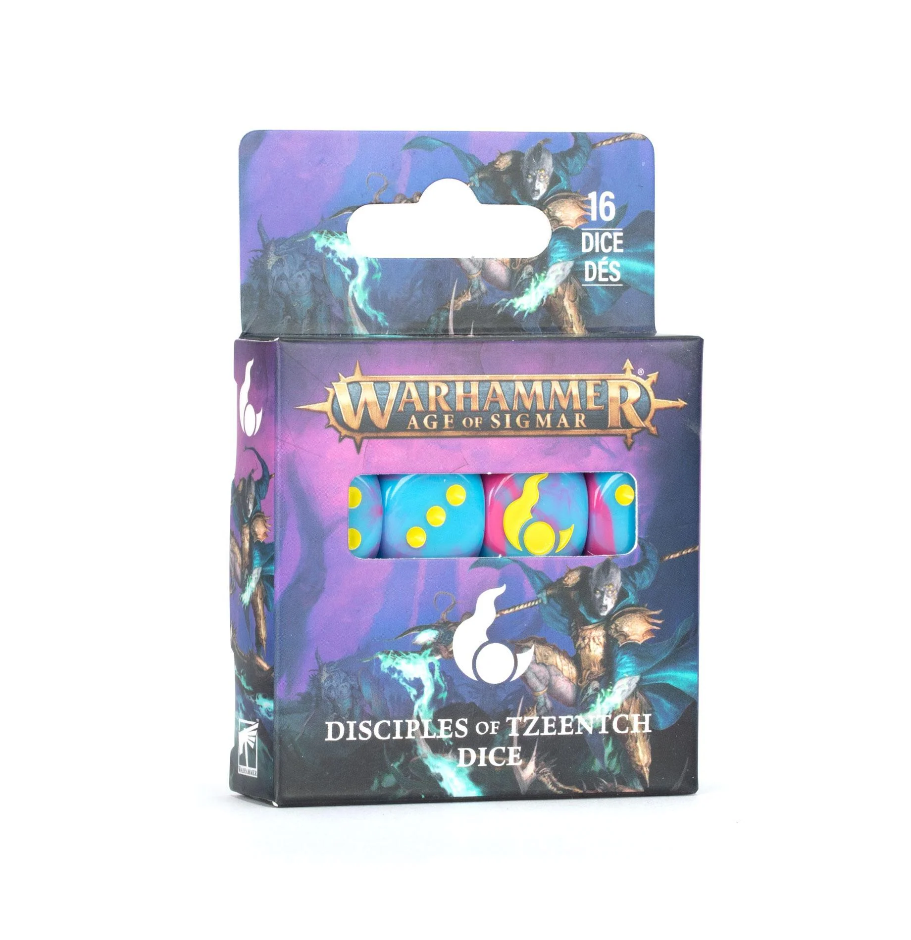 Games Workshop: Age of Sigmar - Disciples of Tzeentch Dice Set (65-39)