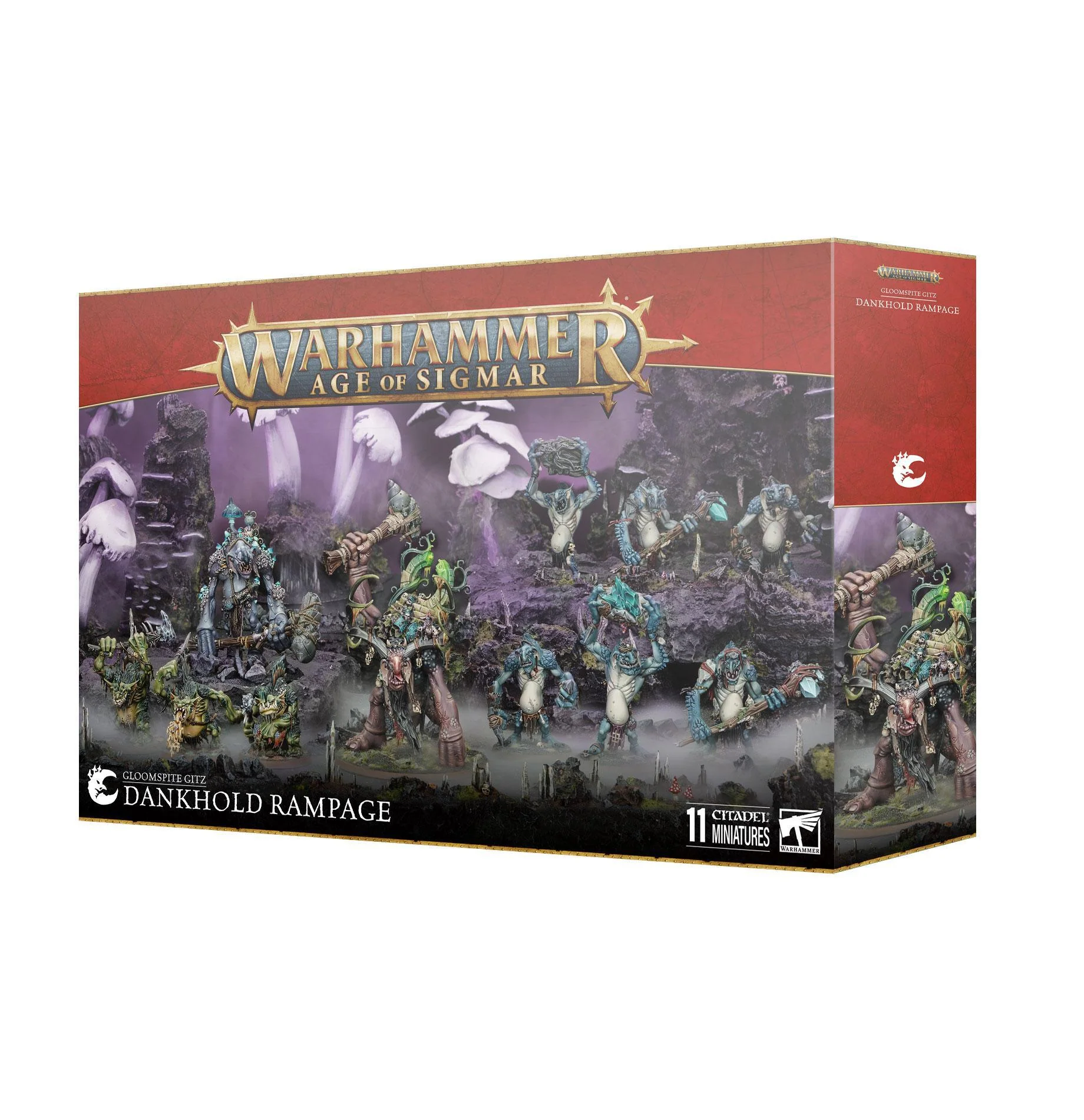 Games Workshop - Age of Sigmar - Gloomspite Gitz - Dankhold Rampage (89-100)