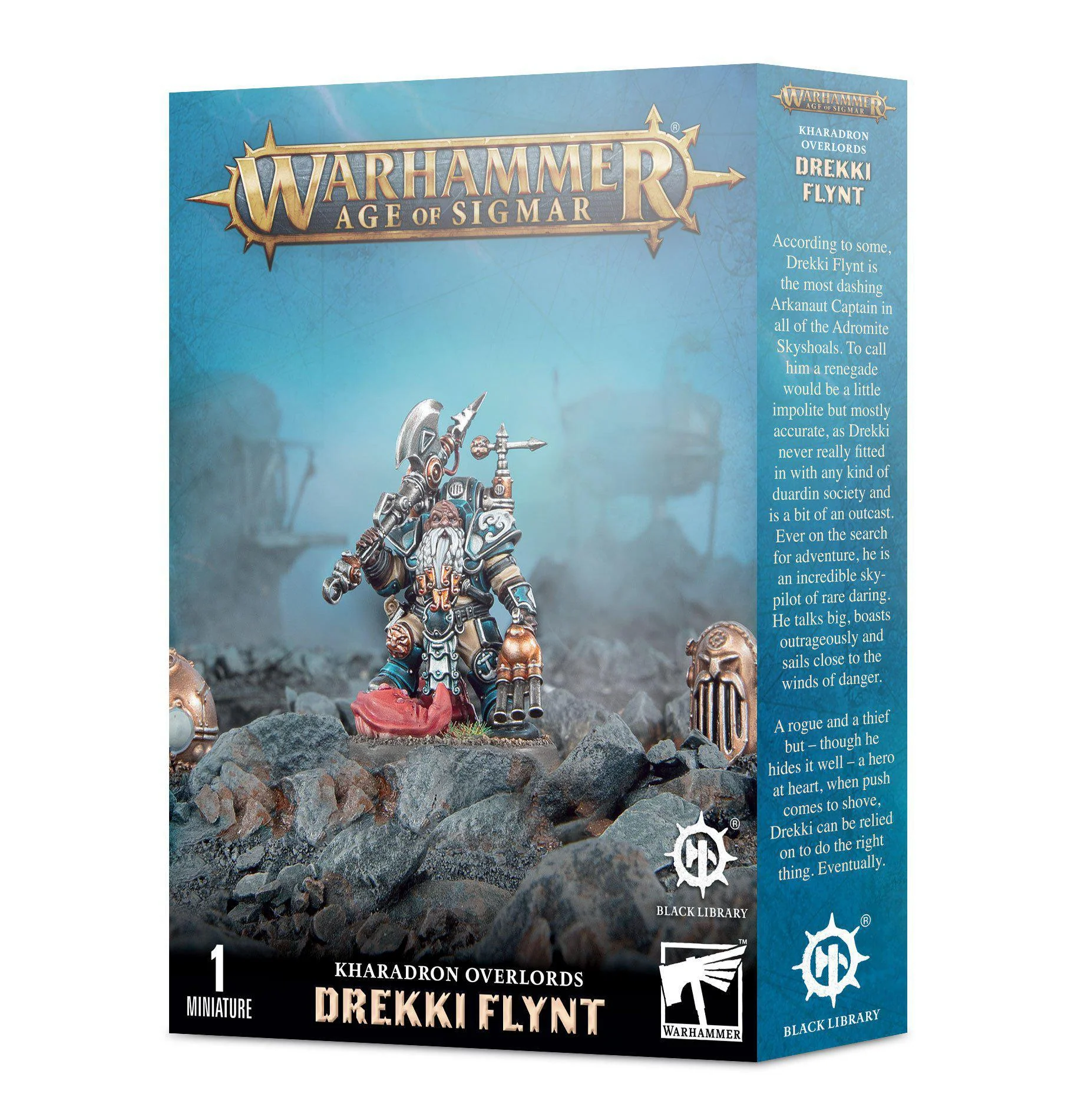 Games Workshop: Age of Sigmar - Kharadron Overlords - Drekki Flynt (84-49)