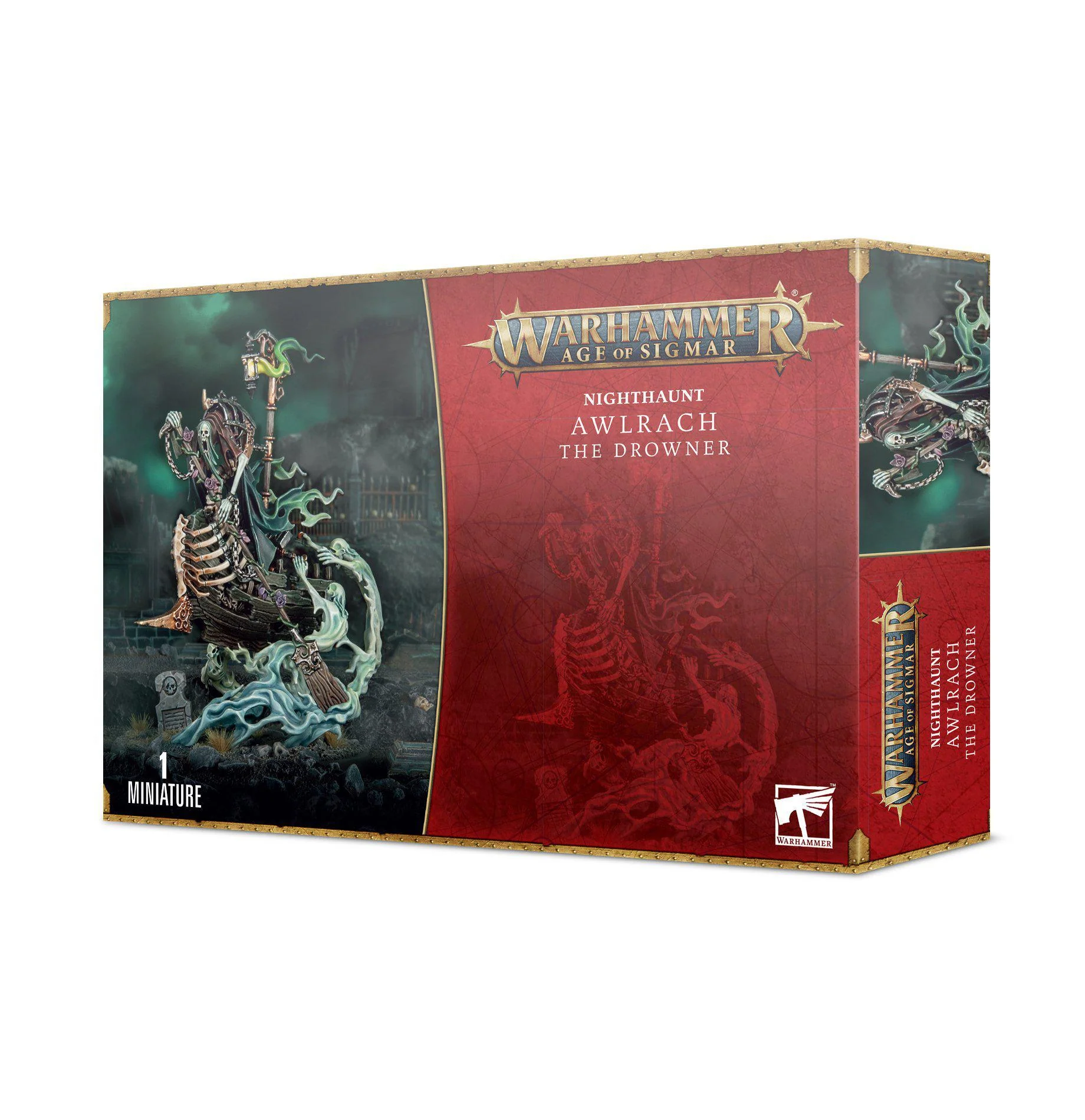 Games Workshop: Age of Sigmar - Nighthaunt Awlrach The Drowner (91-16)