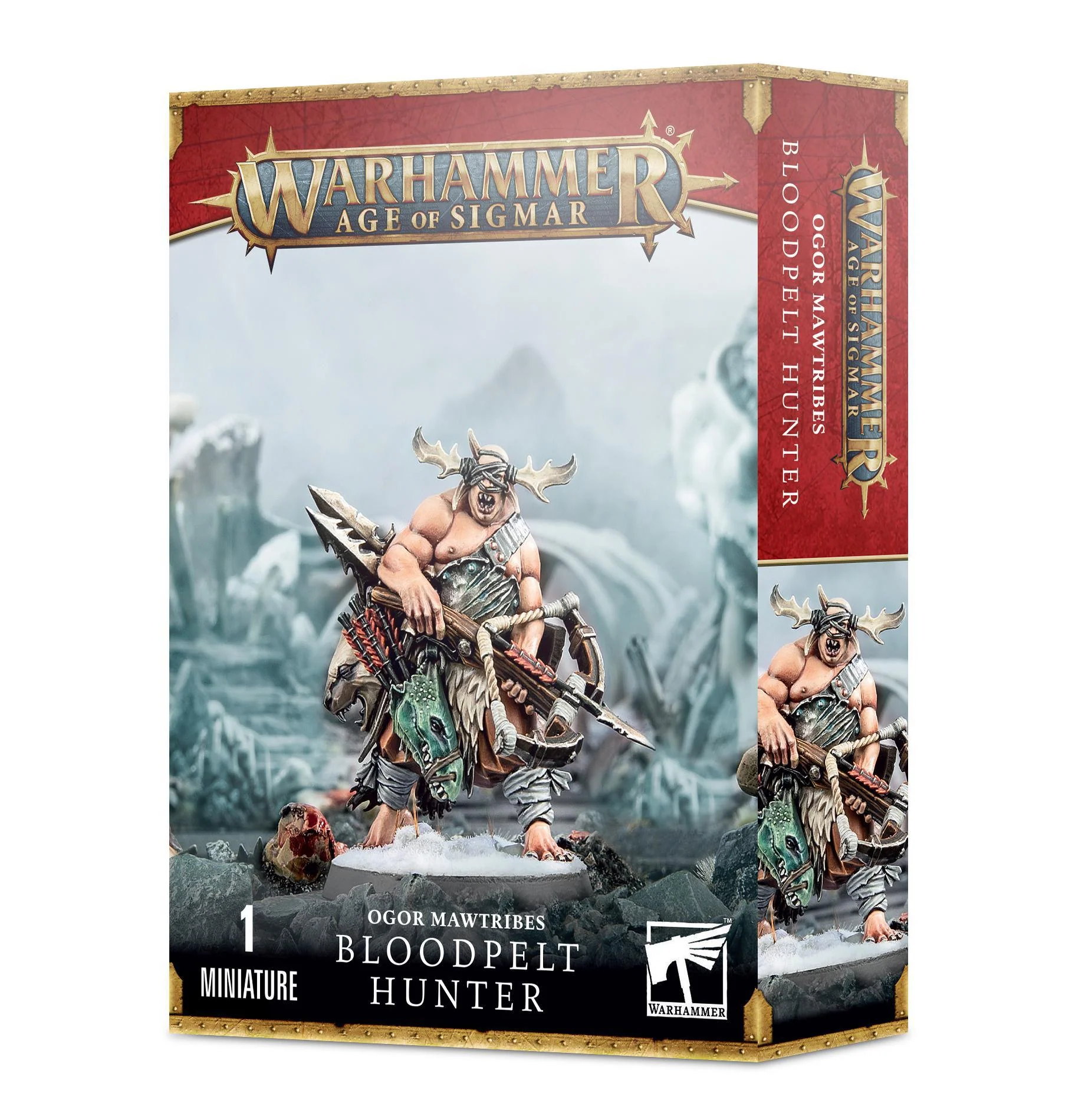Games Workshop: Age of Sigmar - Ogor Mawtribes - Bloodpelt Hunter (95-21)