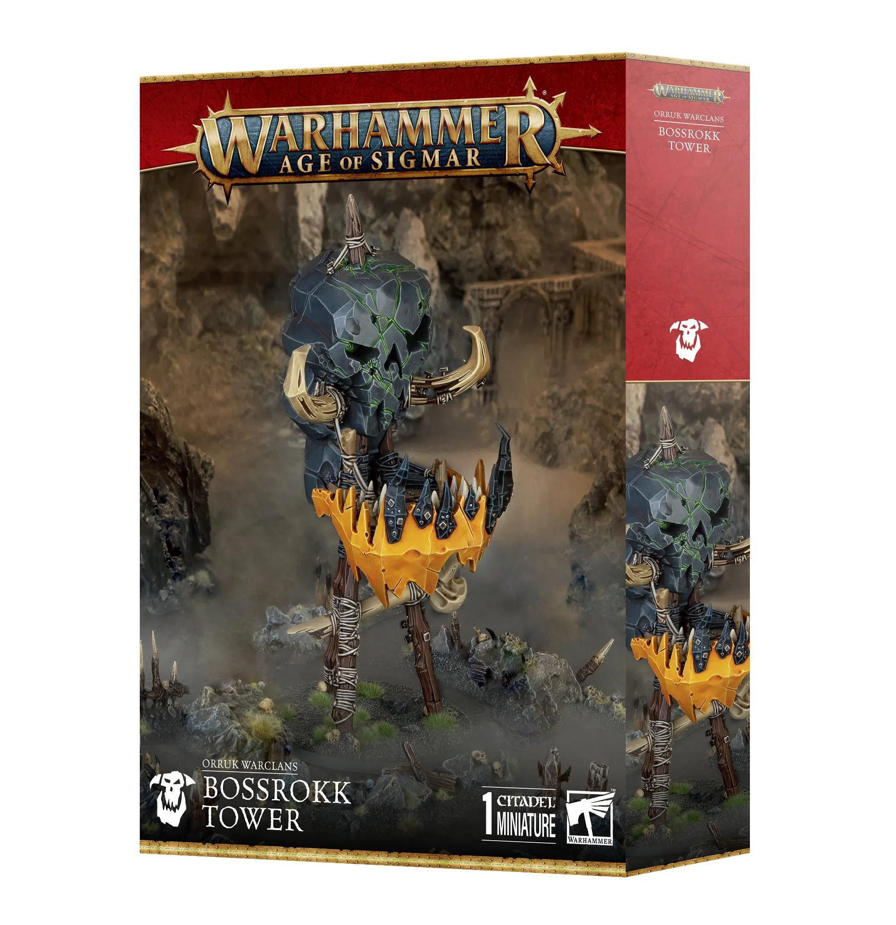 Games Workshop: Age of Sigmar - Orruk Warclans - Bossrokk Tower (89-97)
