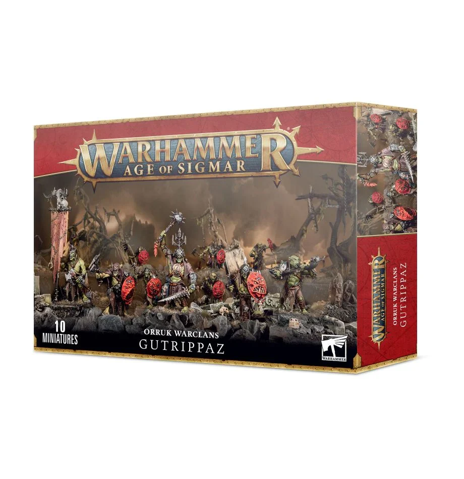 Games Workshop: Age of Sigmar - Orruk Warclans - Gutrippaz (89-70)