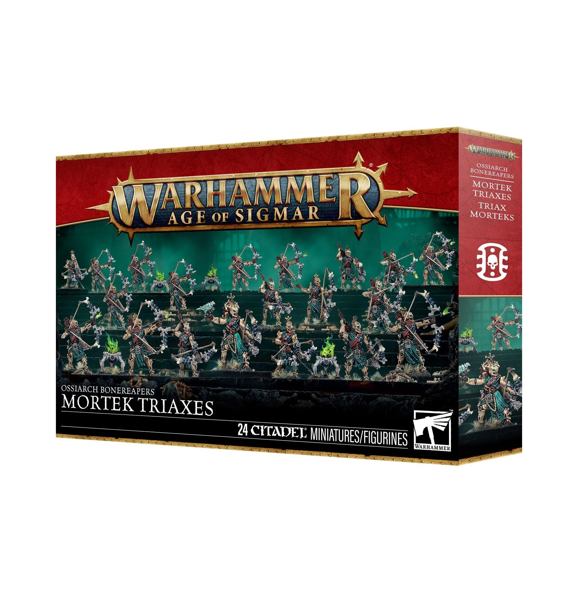 Games Workshop: Age of Sigmar - Ossiarch Bonereapers - Mortek Triaxes (94-45)