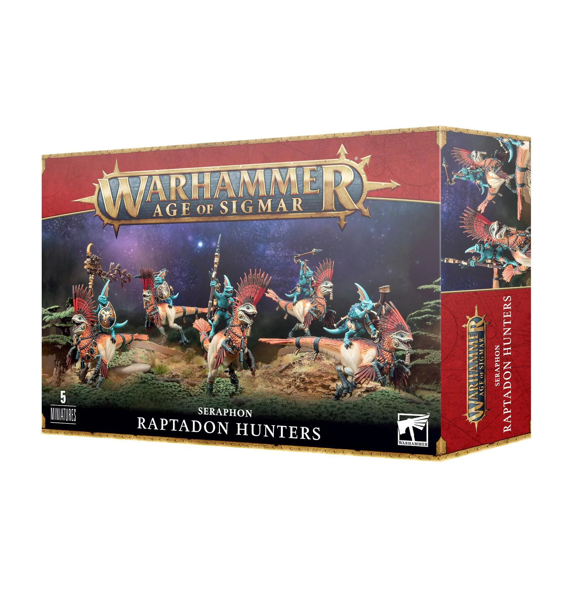 Games Workshop: Age of Sigmar - Seraphon - Raptadon Hunters (88-21)