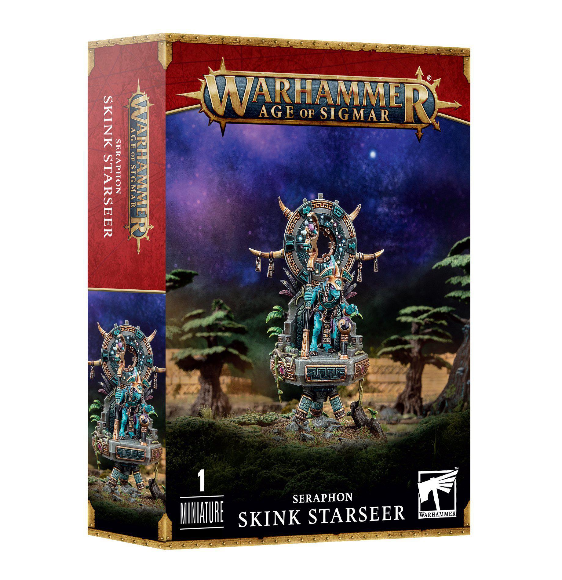 Games Workshop: Age of Sigmar - Seraphon - Skink Starseer (88-25)