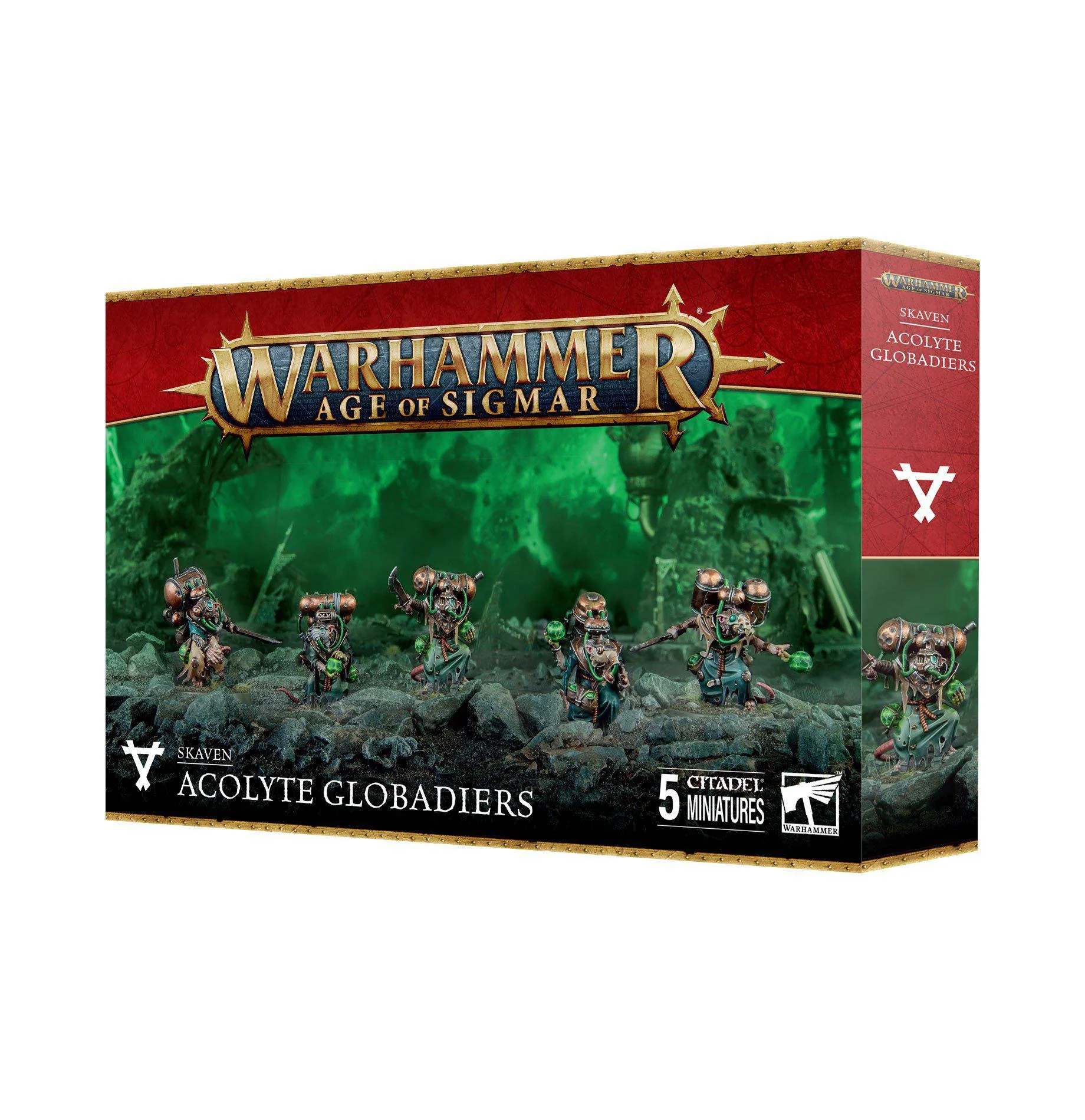 Games Workshop: Age of Sigmar - Skaven - Acolyte Globadiers (90-47)