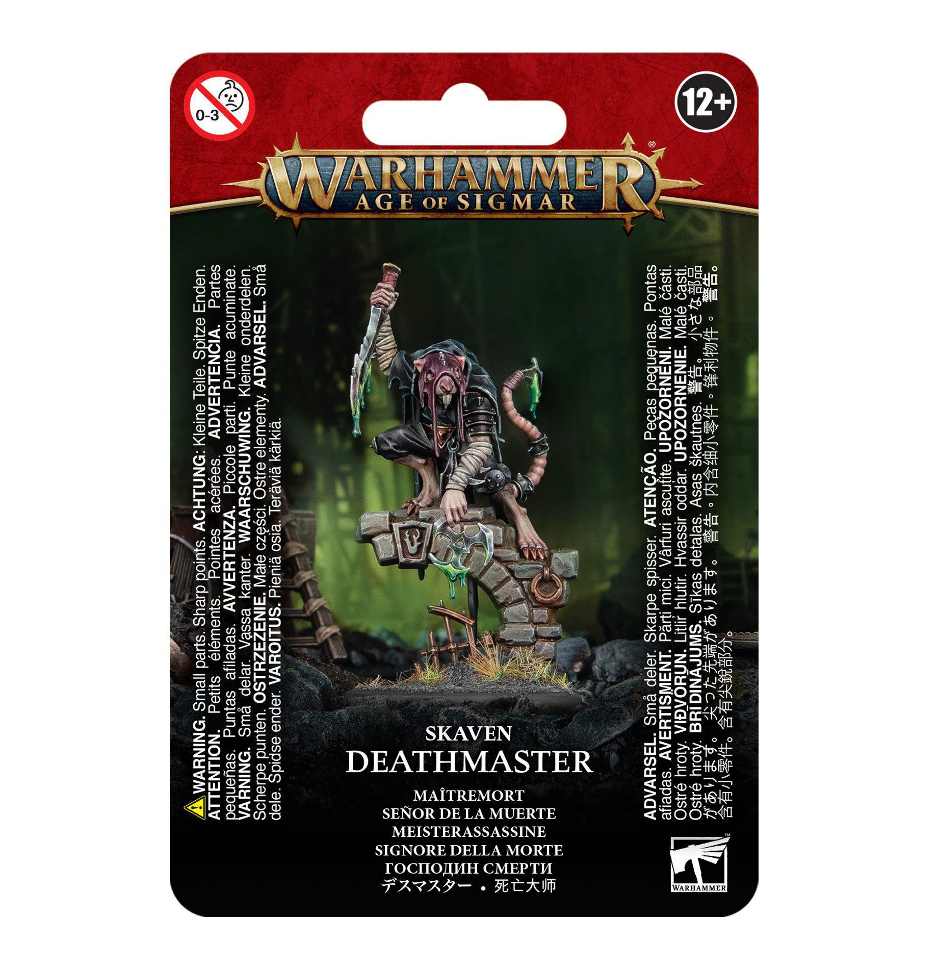 Games Workshop: Age of Sigmar - Skaven - Deathmaster (90-29)