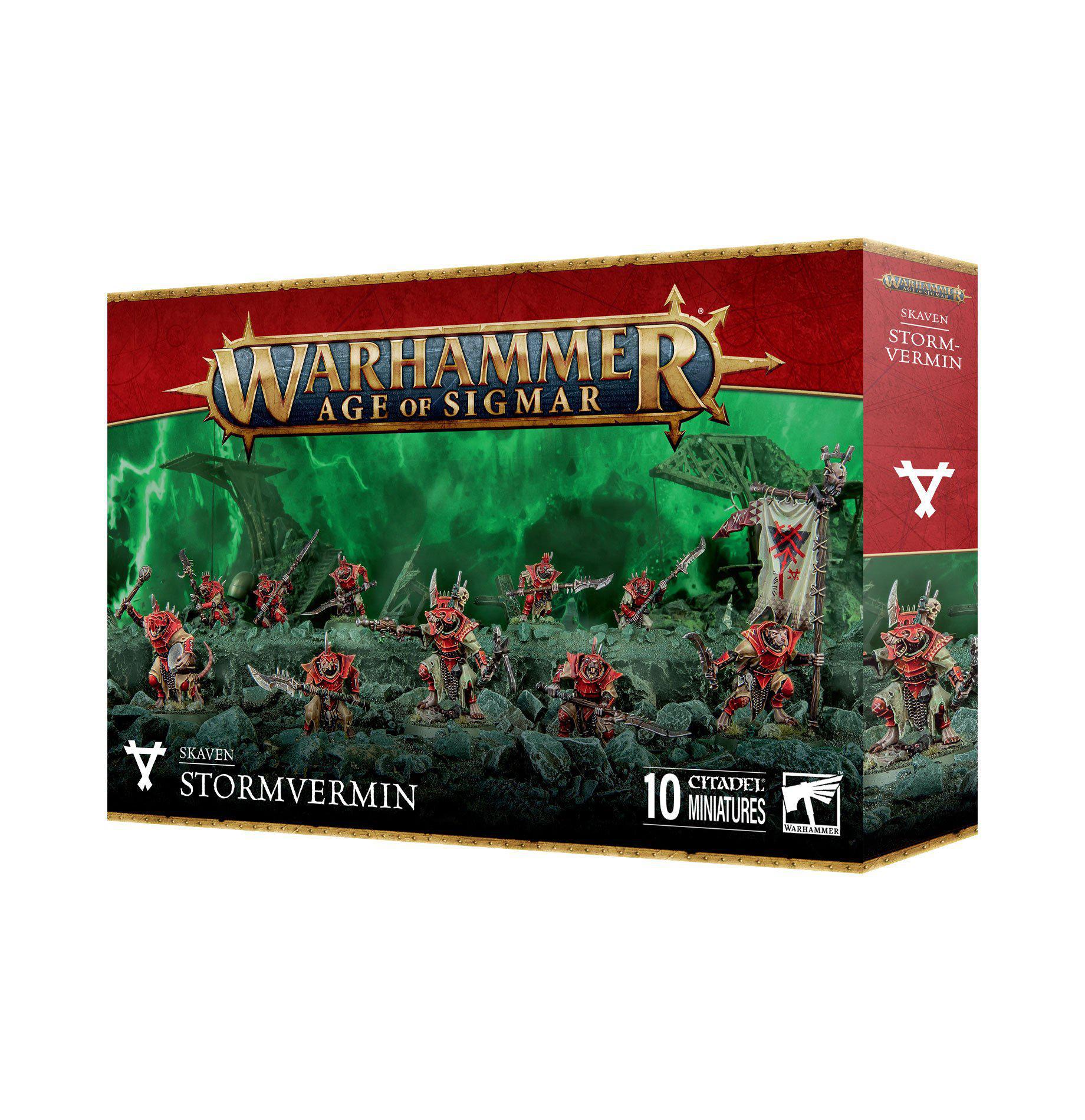 Games Workshop: Age of Sigmar - Skaven - Stormvermin (90-07)