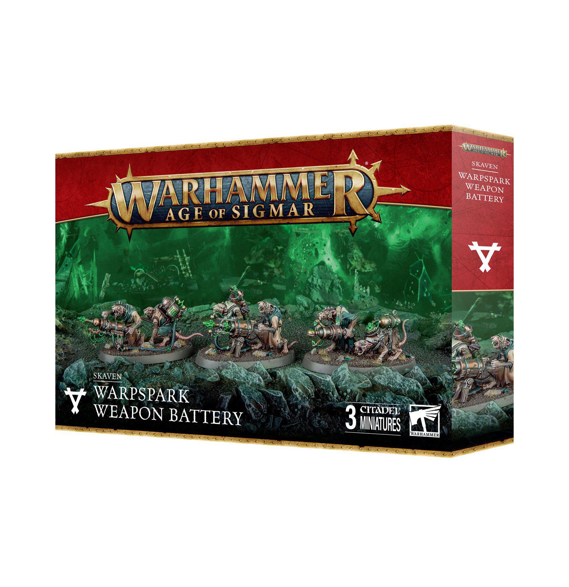 Games Workshop: Age of Sigmar - Skaven - Warpspark Weapon Battery (90-45)