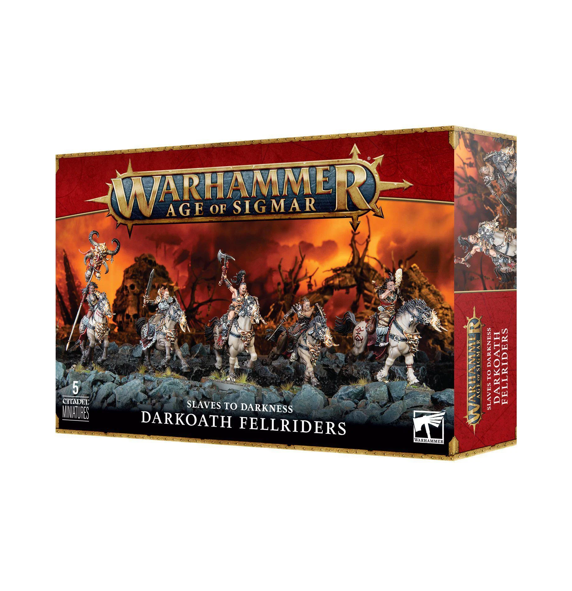 Games Workshop: Age of Sigmar - Slaves to Darkness - Darkoath Fellriders (83-54)