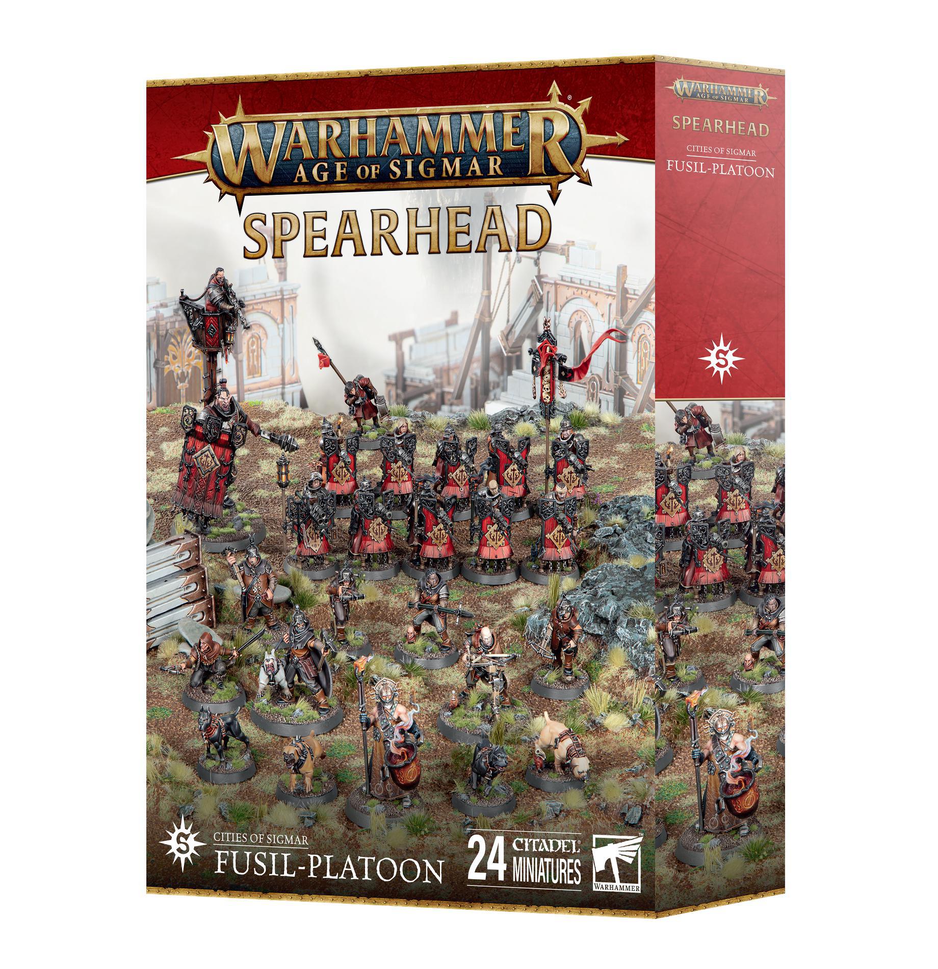 Games Workshop: Age of Sigmar - Spearhead: Cities of Sigmar - Fusil-Platoon (70-862)