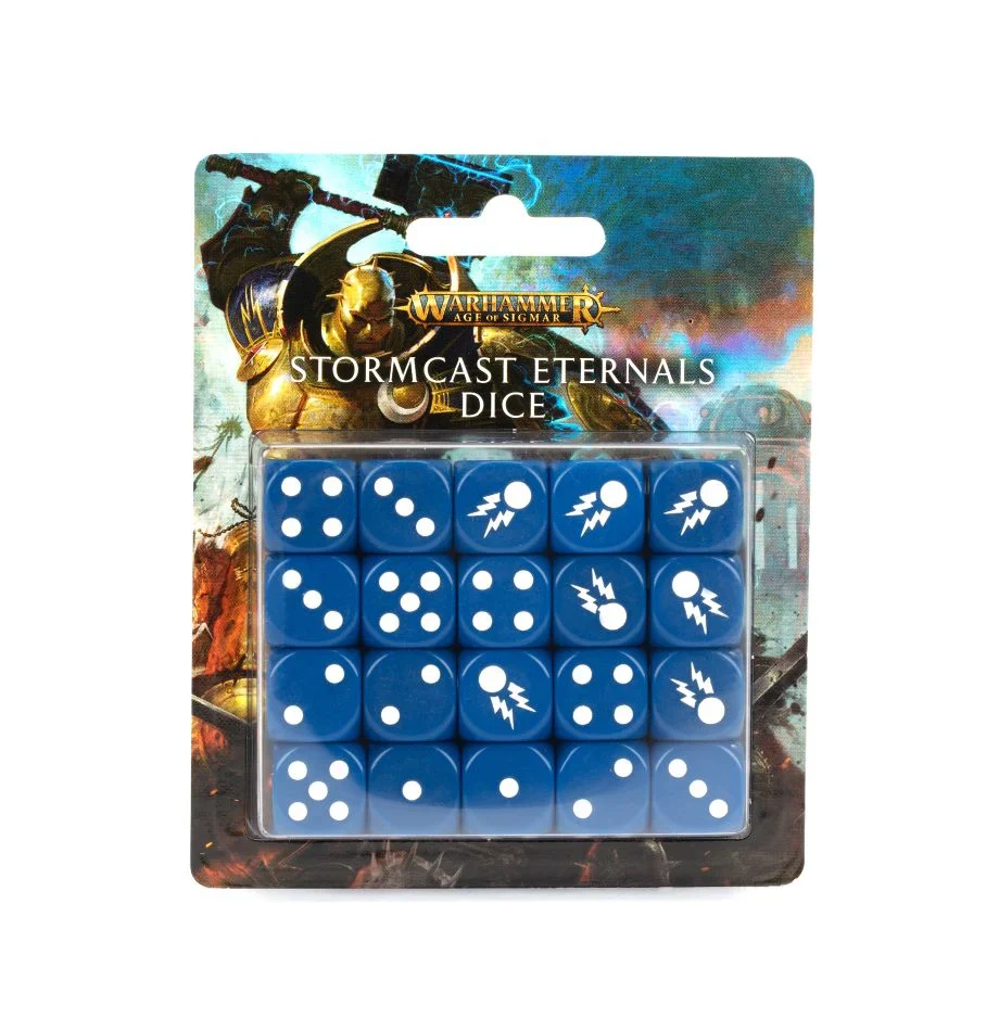 Games Workshop: Age of Sigmar - Stormcast Eternals - Dice Set (65-12)