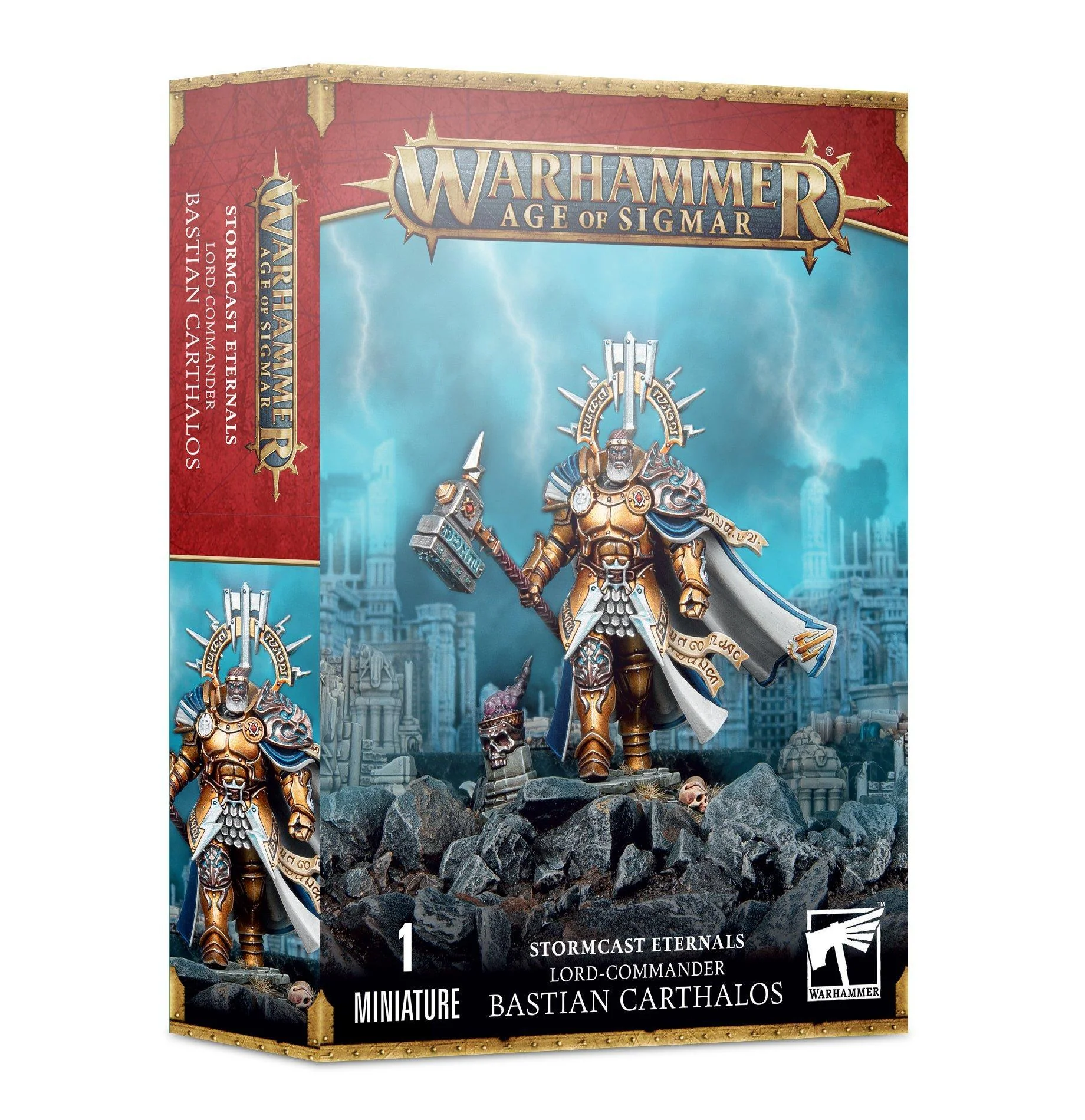 Games Workshop: Age of Sigmar - Stormcast Eternals - Lord-Commander Bastian Carthalos (96-52)