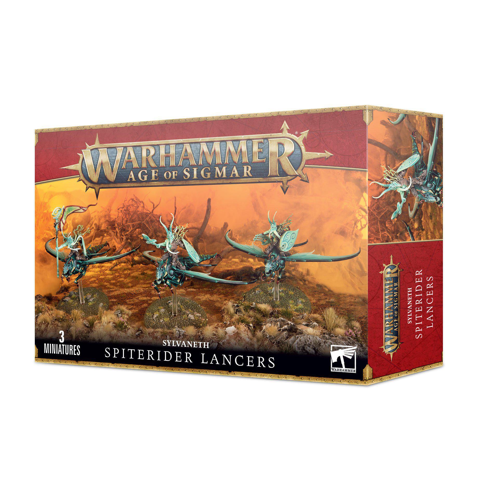 Games Workshop: Age of Sigmar - Sylvaneth - Spiterider Lancers (92-26)