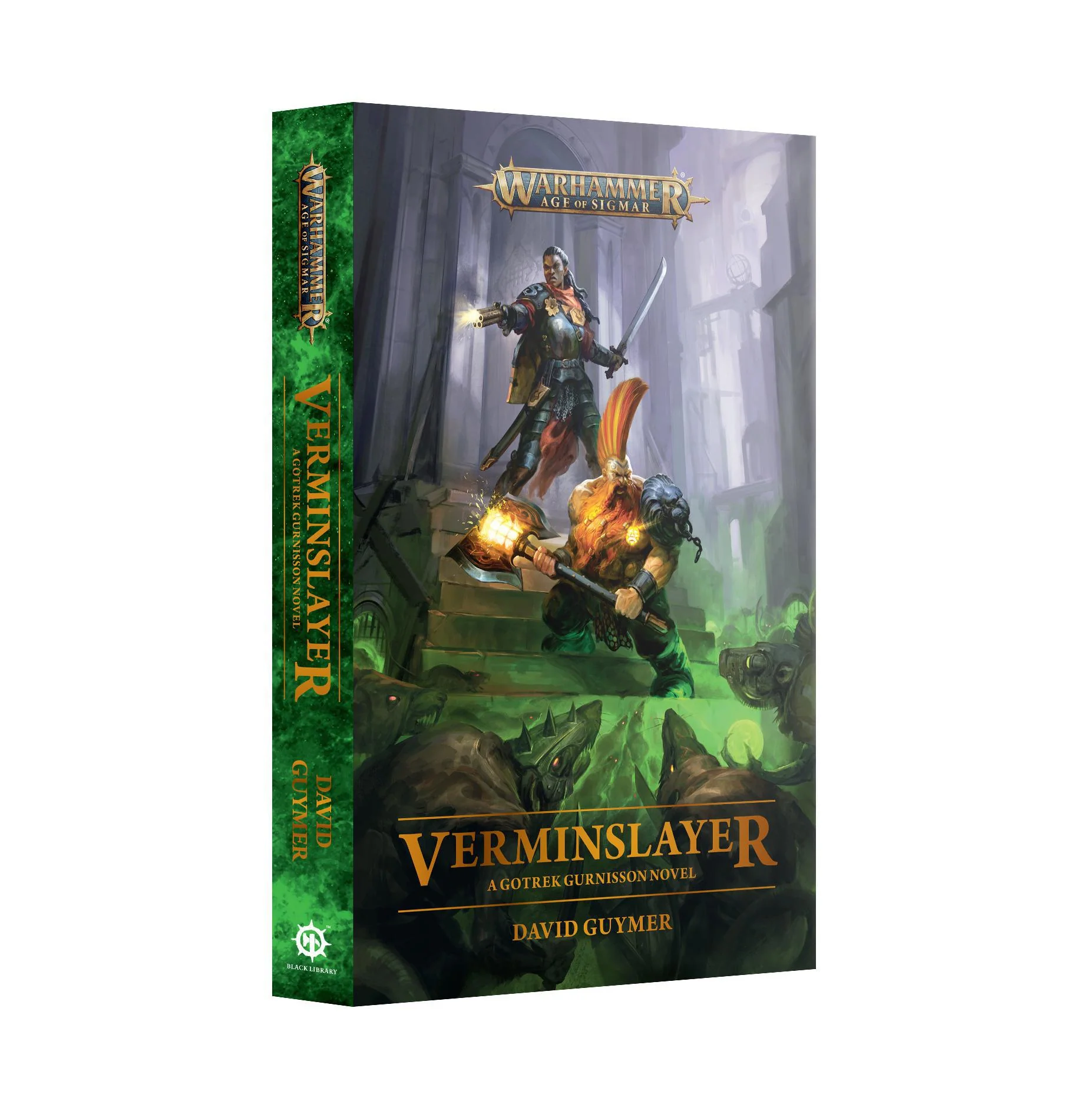 Games Workshop - Age of Sigmar - Verminslayer: A Gotrek Gurnisson Novel (Paperback) (BL3286)