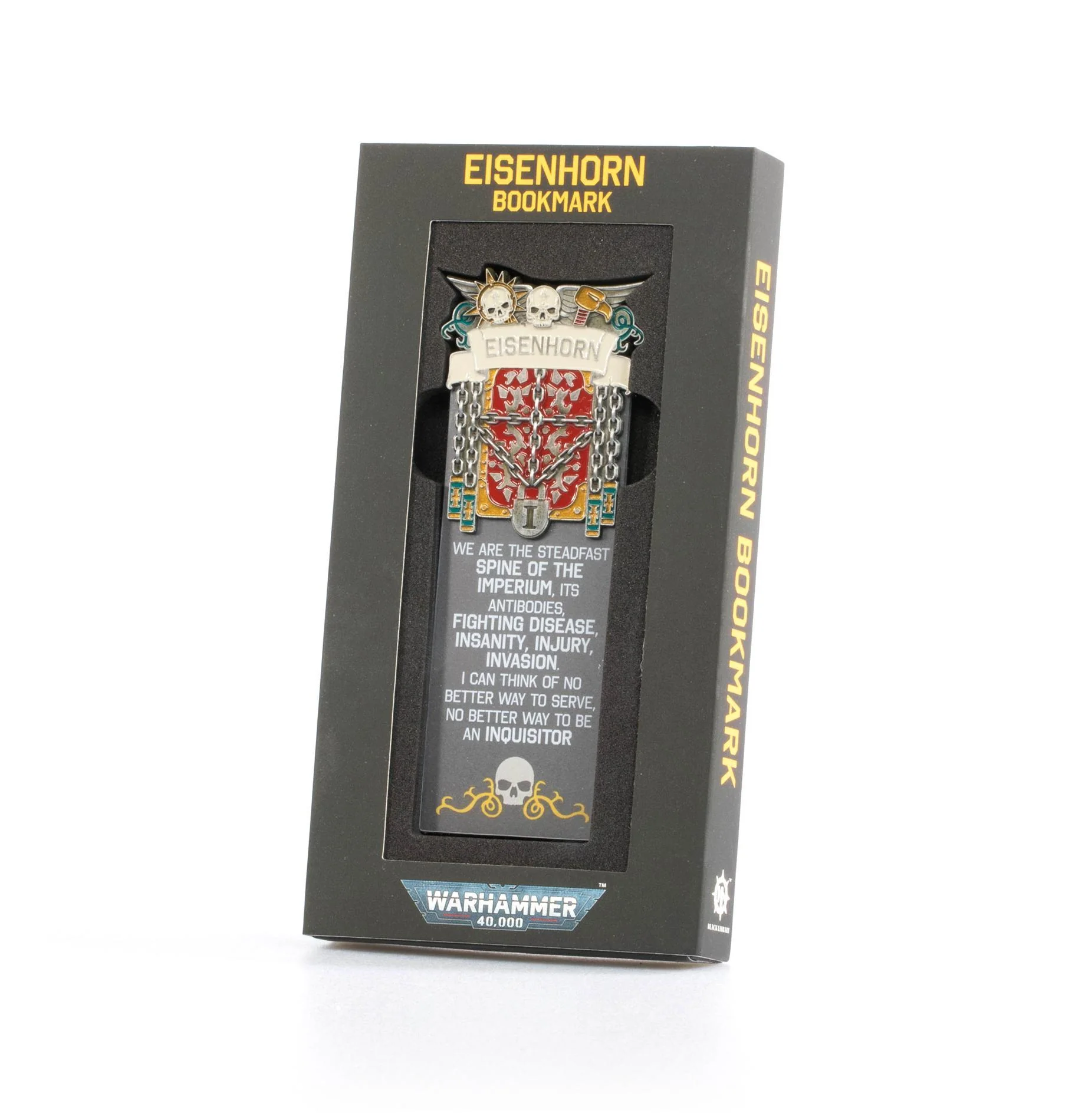 Games Workshop: Black Library - Eisenhorn Bookmark (BL2950)