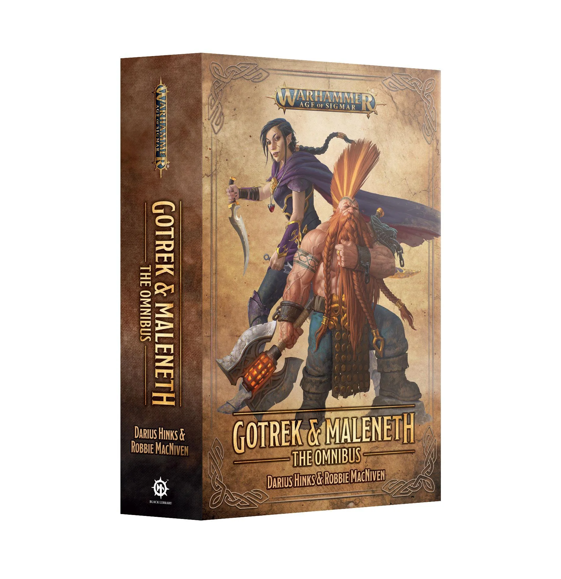 Games Workshop: Black Library - Gotrek & Maleneth: The Omnibus Paperback Novel (BL3216)