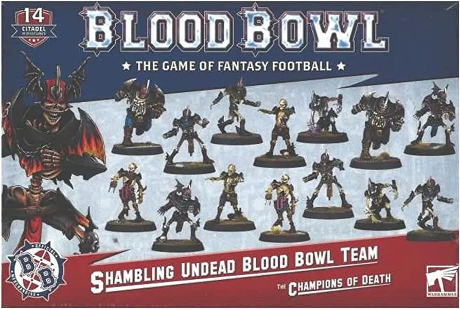 Games Workshop: Blood Bowl - Champions of Death - Shambling Undead Team (200-62)