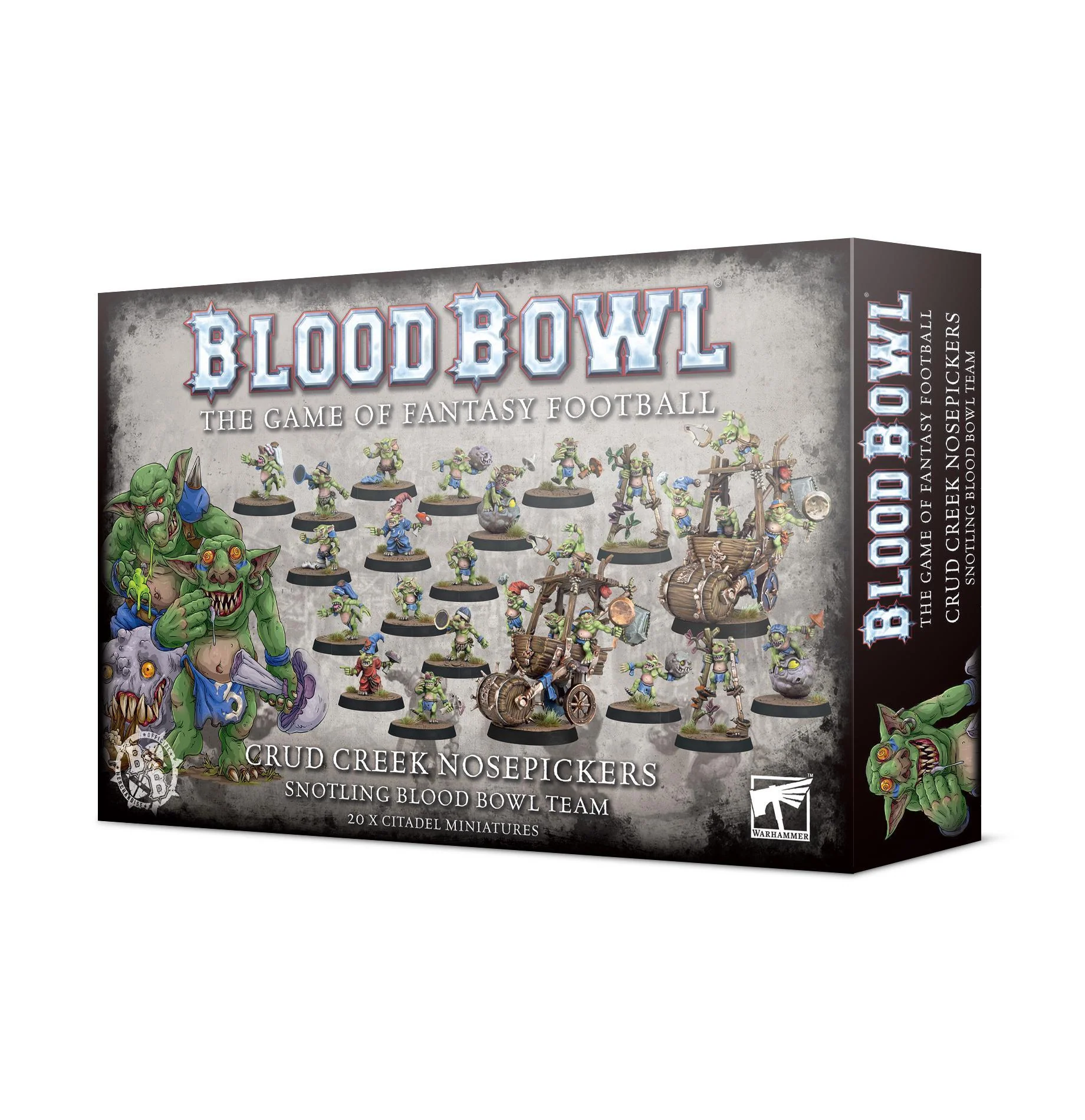 Games Workshop: Blood Bowl - Crud Creek Nosepickers - Snotling Team (202-01)