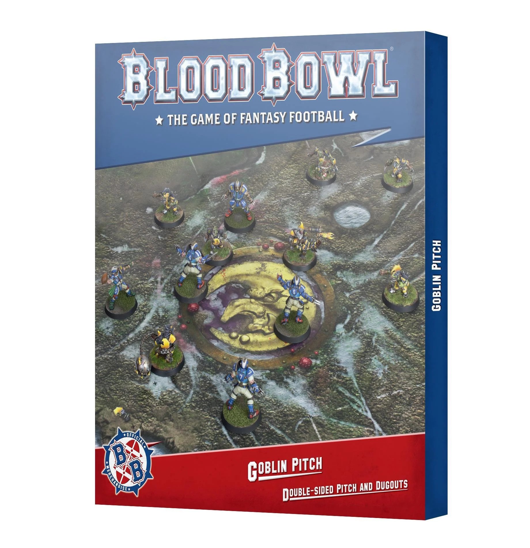Games Workshop: Blood Bowl - Goblins Pitch and Dugouts Set (200-25)