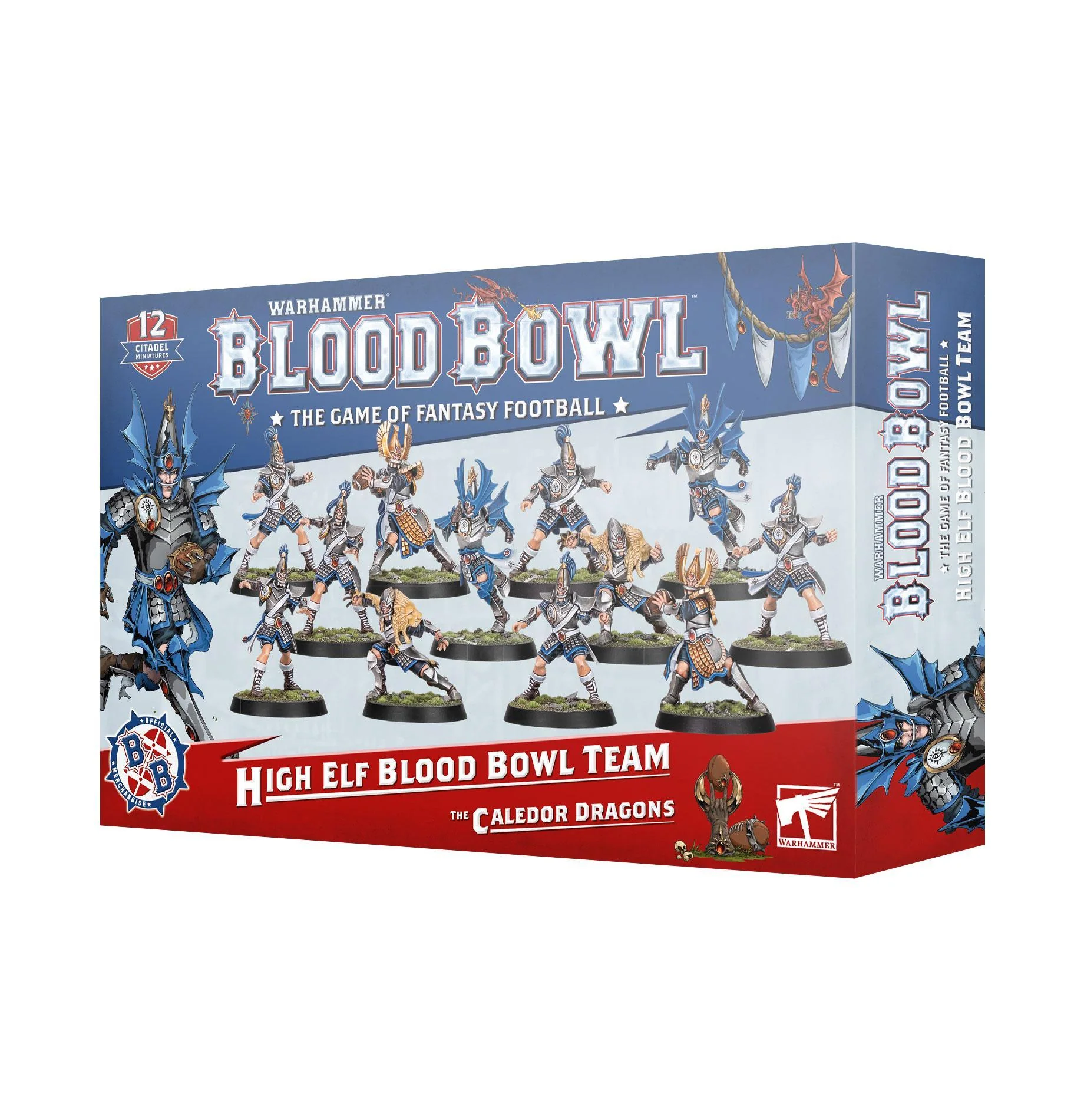 Games Workshop: Blood Bowl - High Elf Team - The Caledor Dragons (202-62)