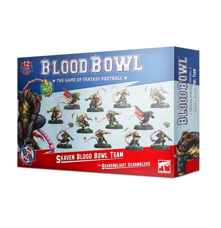 Games Workshop: Blood Bowl - The Skavenblight Scramblers - Skaven Team (200-11)