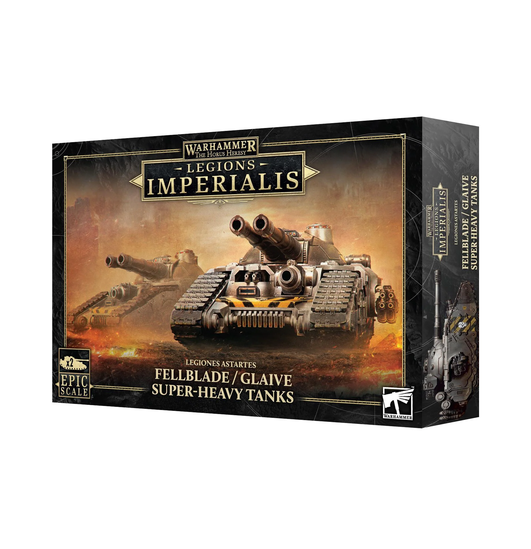 Games Workshop: Legions Imperialis - Fellblade / Glaive Super-heavy Tanks (03-95)