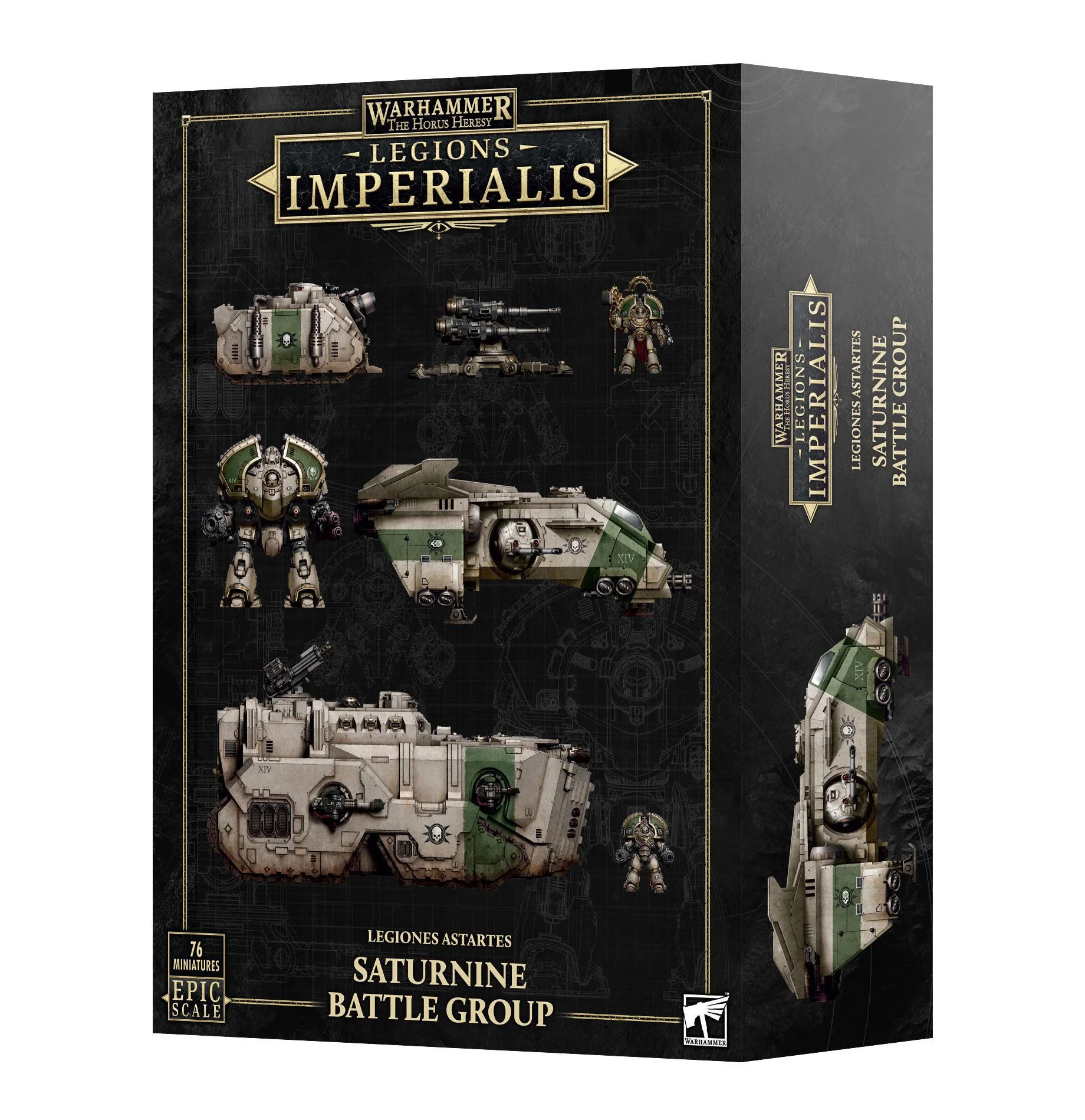 Games Workshop: Legions Imperialis - Legiones Astartes – Saturnine Battle Group (03-104)