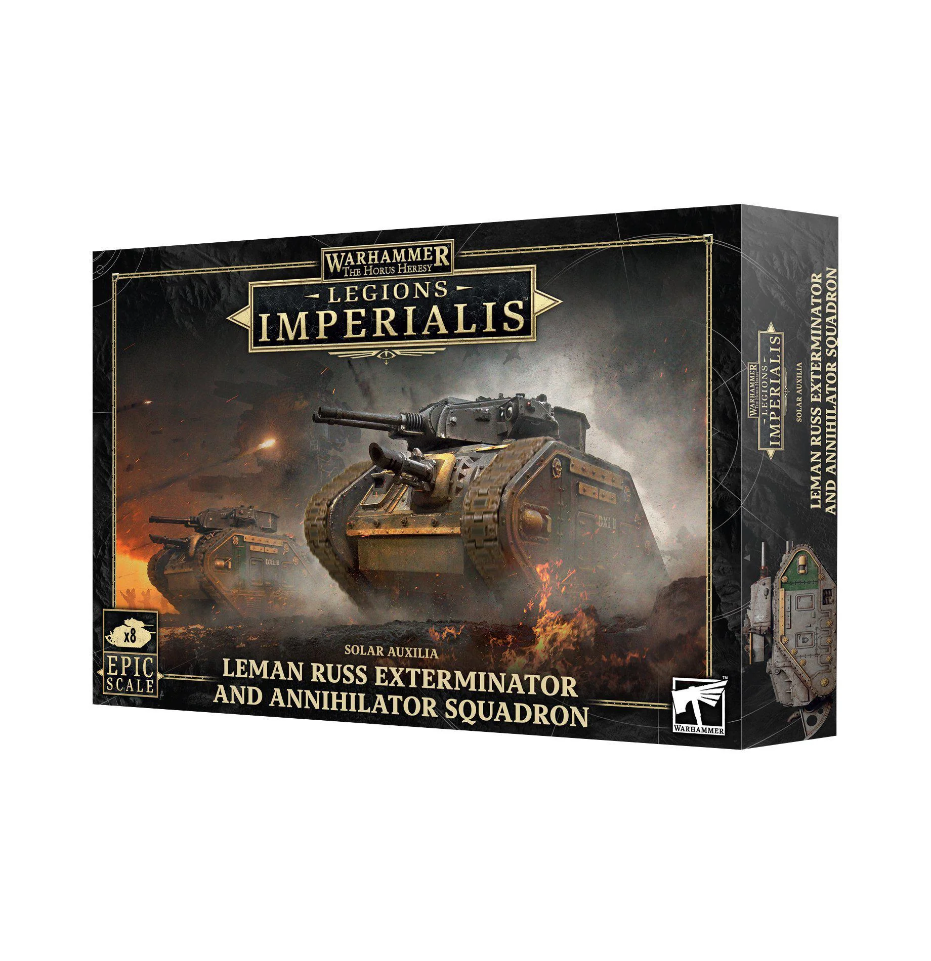 Games Workshop: Legions Imperialis - Leman Russ Exterminator and Annihilator Squadron (03-66)