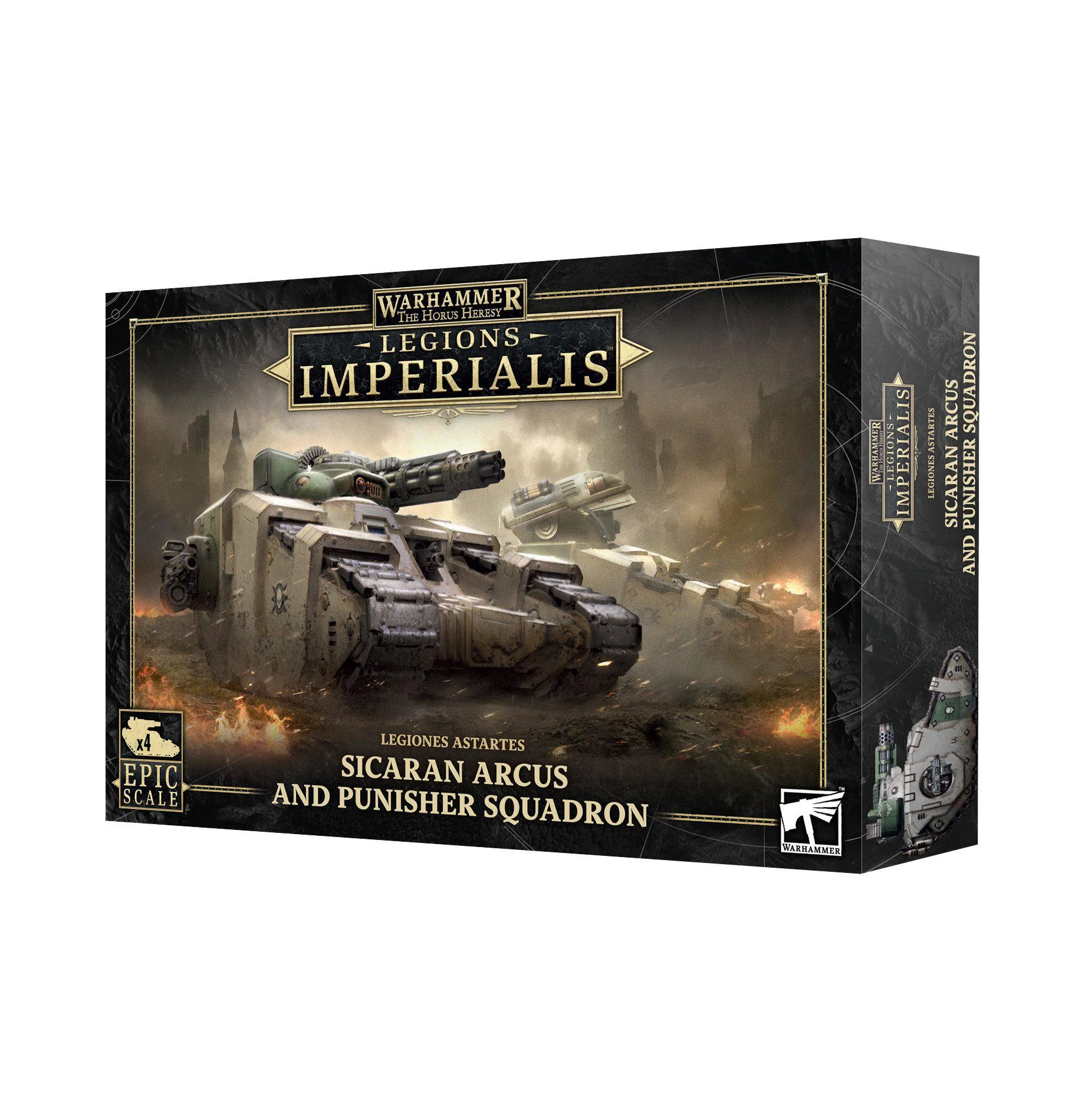 Games Workshop: Legions Imperialis - Sicaran Arcus and Punisher Squadron