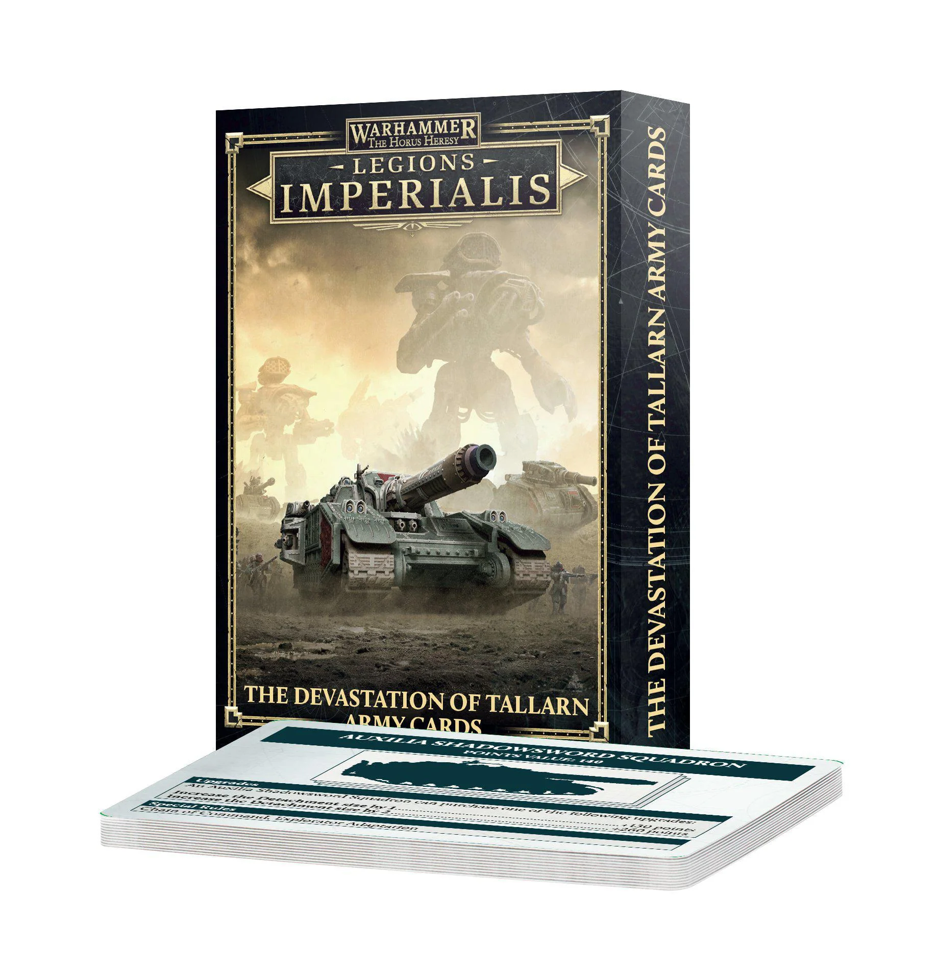 Games Workshop: Legions Imperialis - The Devestation of Tallarn Army Cards (03-72)