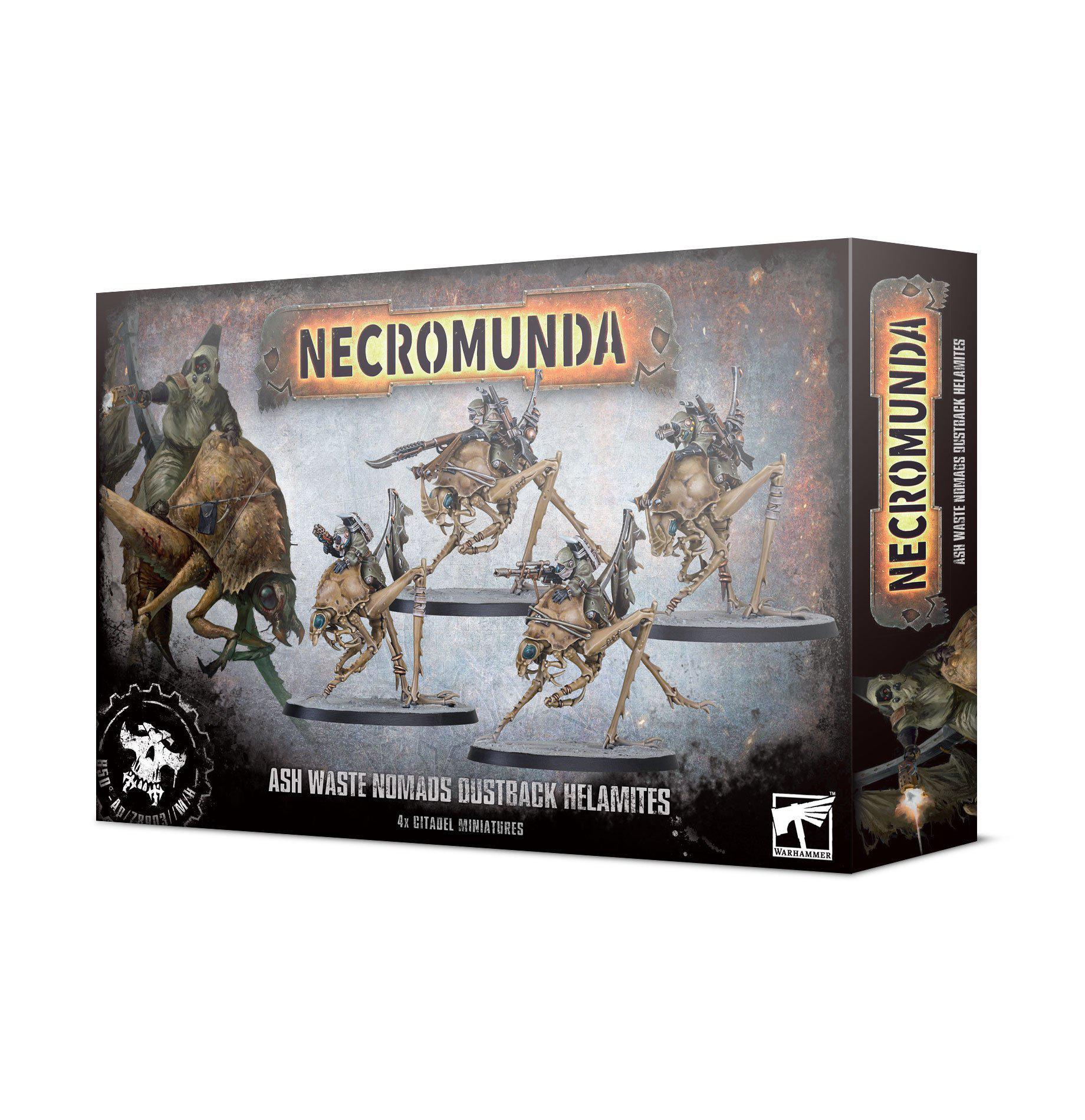 Games Workshop: Necromunda - Ash Wastes - Nomads Dustback Helamites (300-97)