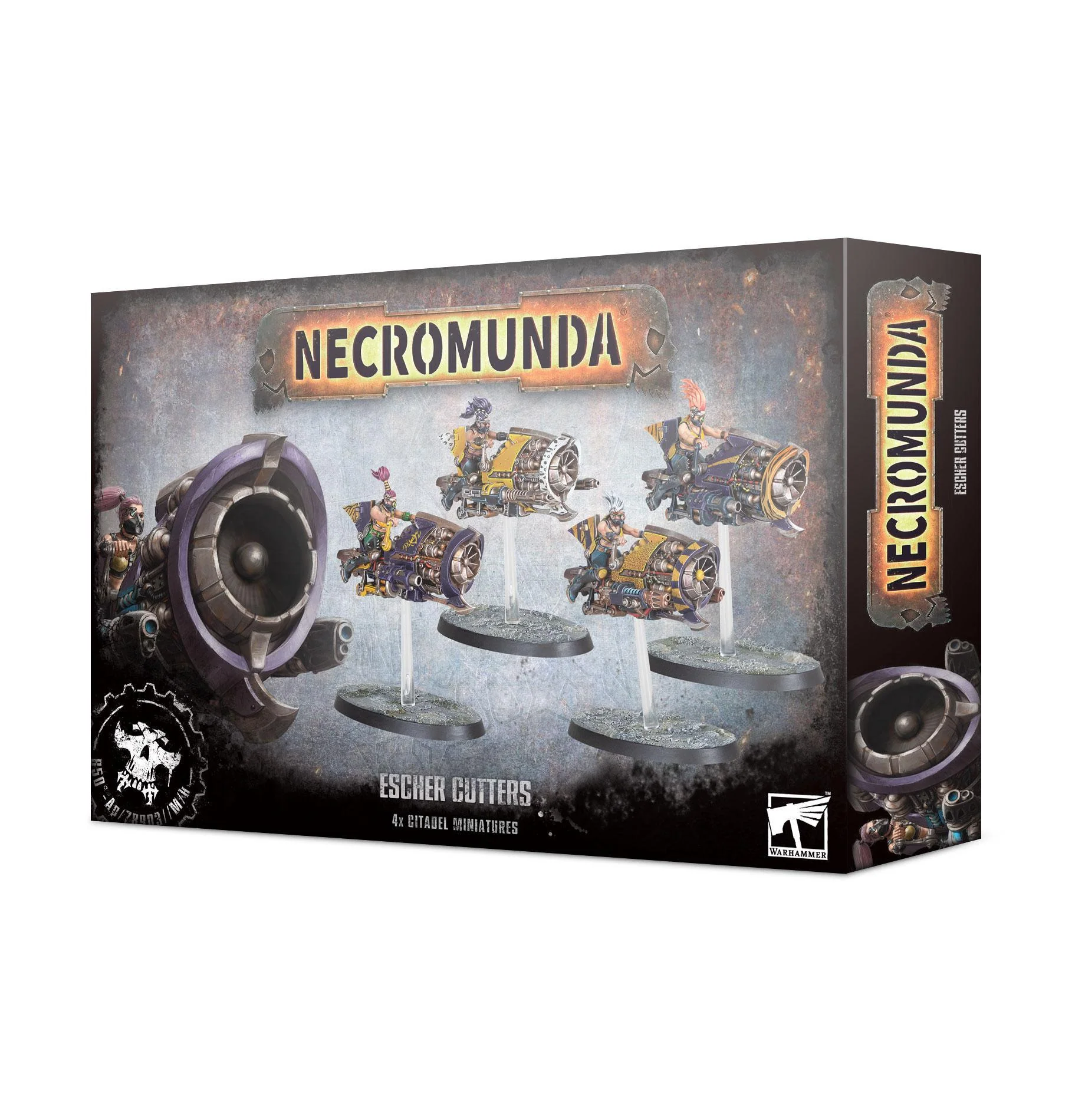 Games Workshop: Necromunda - Escher Cutters (301-10)