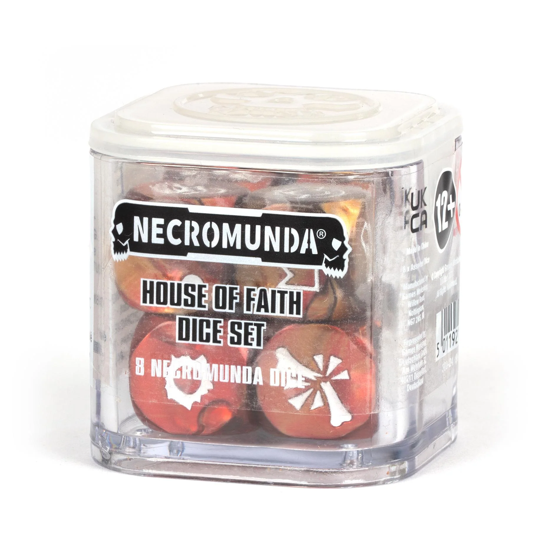 Games Workshop: Necromunda - House of Faith Dice Set (300-24)