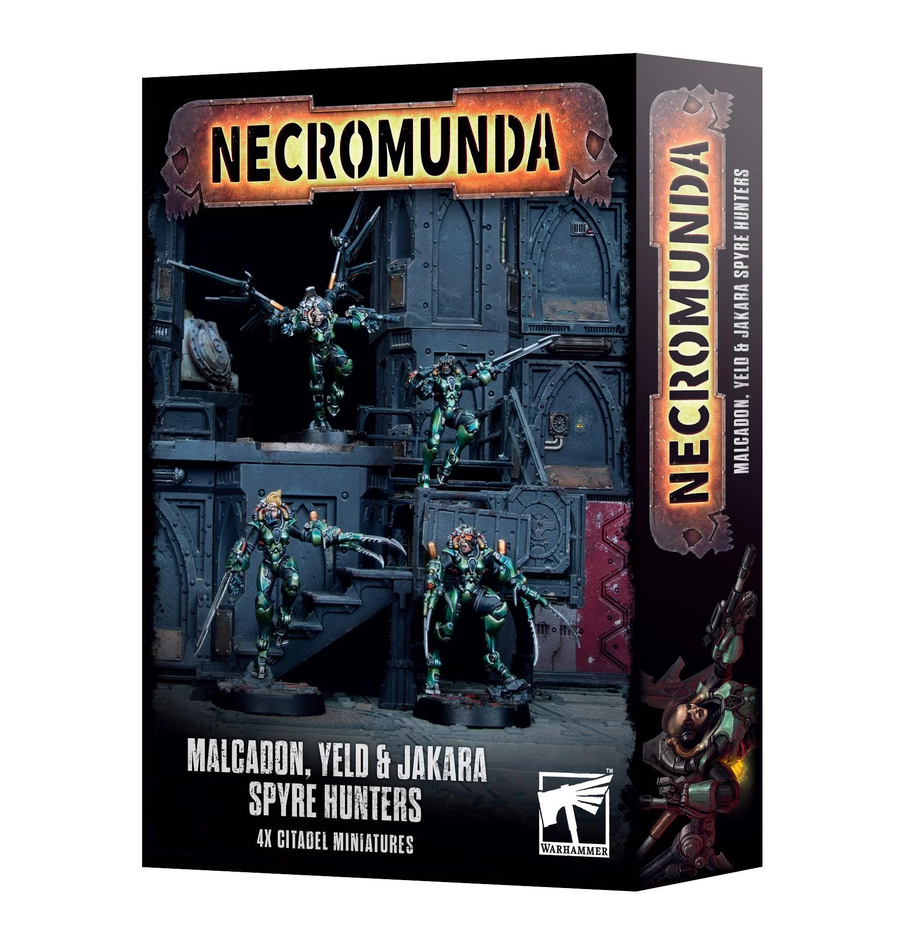 Games Workshop: Necromunda - Malcadon, Yeld & Jakara Spyre Hunters (301-44)