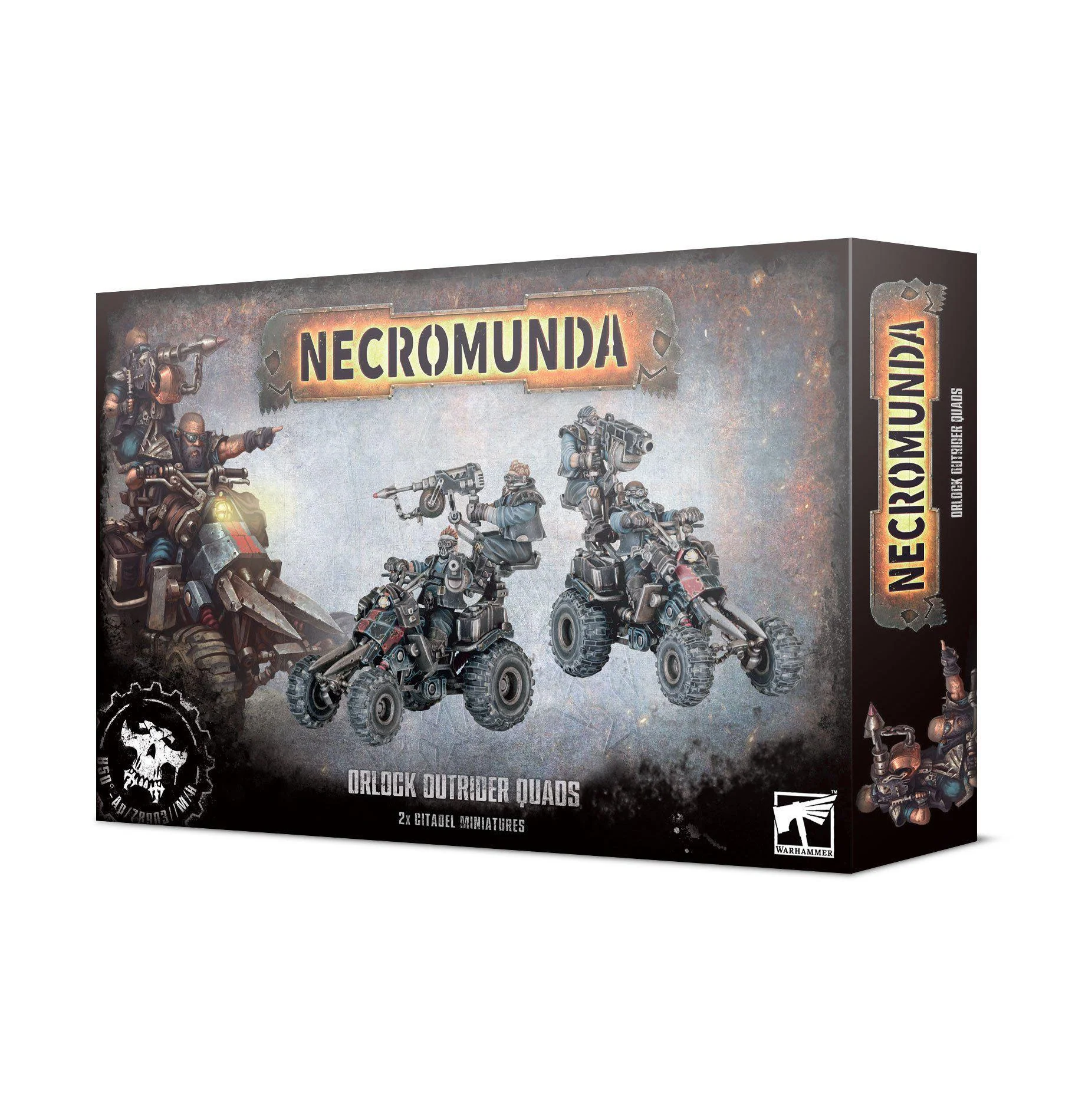 Games Workshop: Necromunda - Orlock Outrider Quads (300-98)