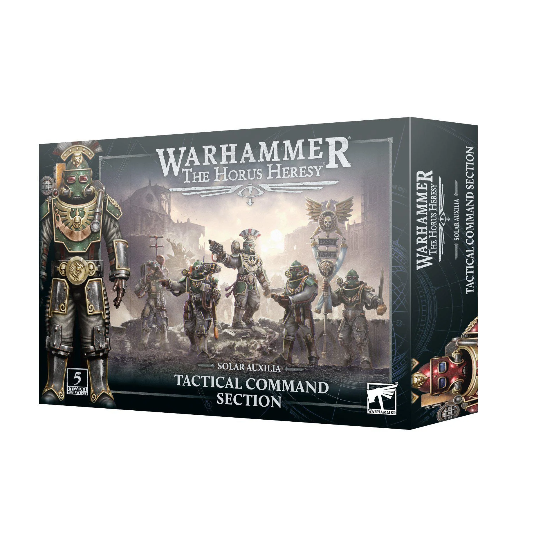 Games Workshop: The Horus Heresy - Solar Auxilia Tactical Command Section (31-74)