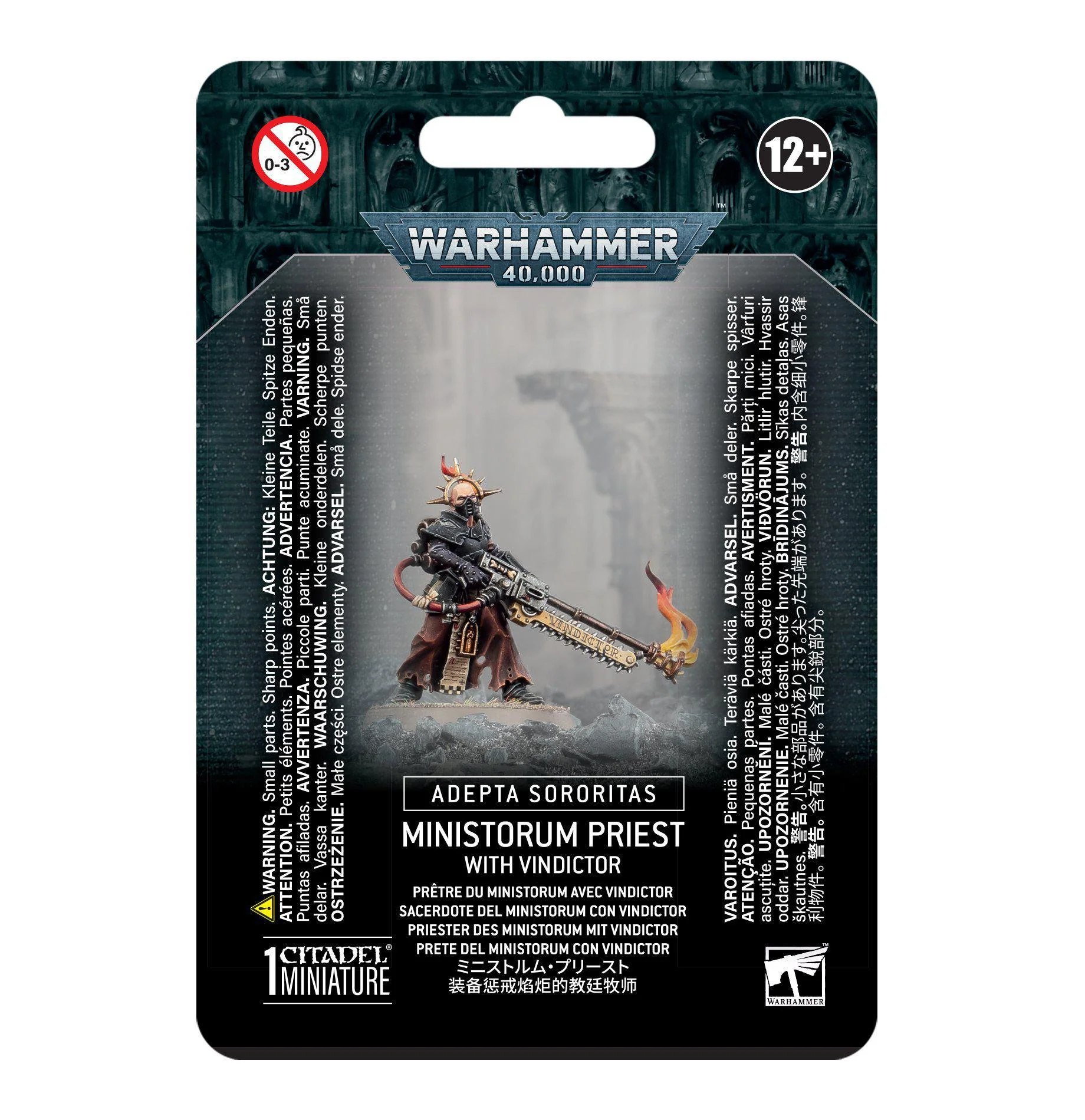 Games Workshop: Warhammer 40,000 - Adepta Sororitas - Ministorum Priest with Vindictor