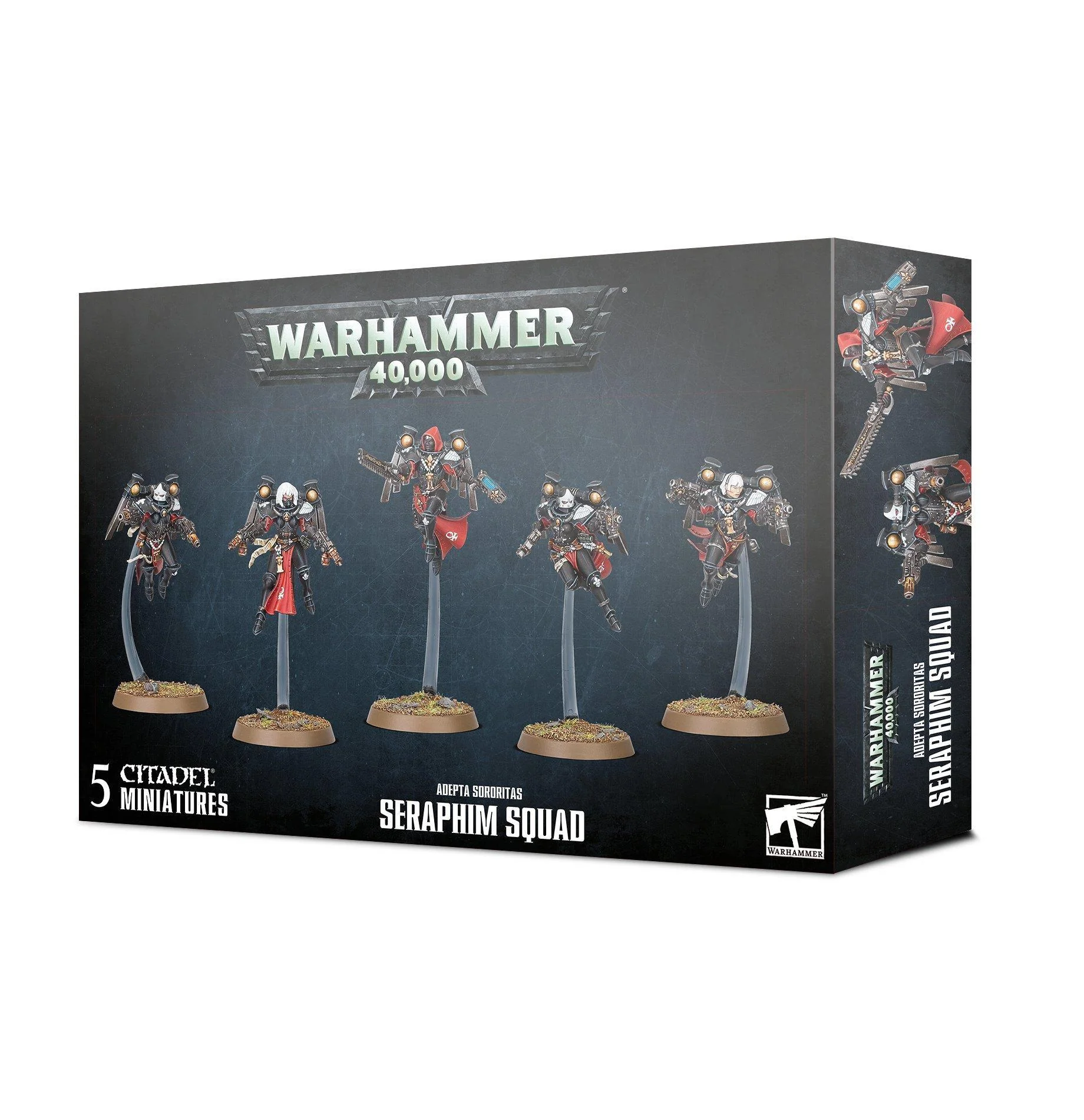 Games Workshop: Warhammer 40,000 - Adepta Sororitas - Seraphim Squad (52-27)