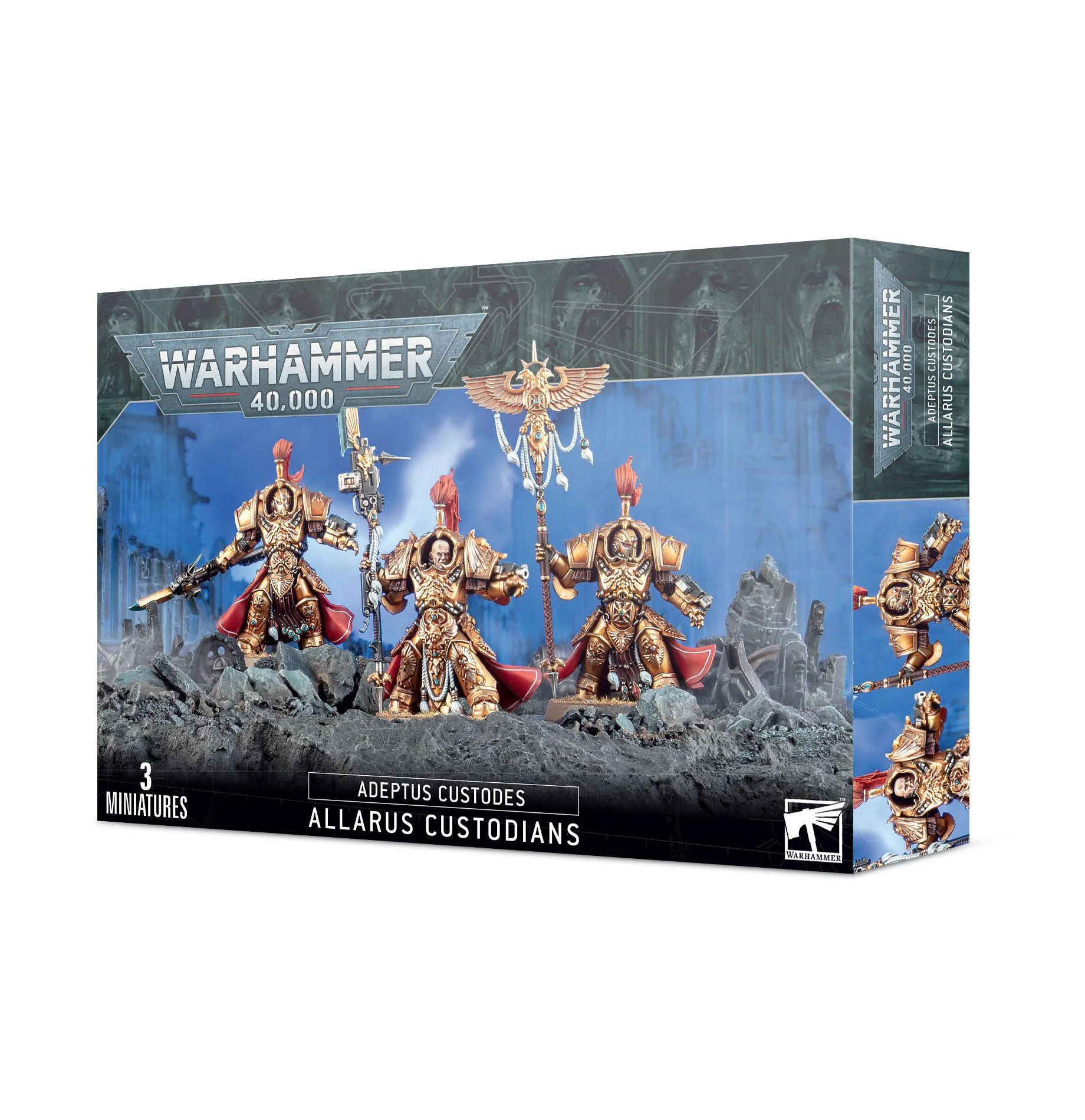Games Workshop: Warhammer 40,000 - Adeptus Custodes - Allarus Custodians (01-13)