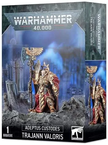 Games Workshop: Warhammer 40,000 - Adeptus Custodes - Captain-General Trajann Valoris (01-10)