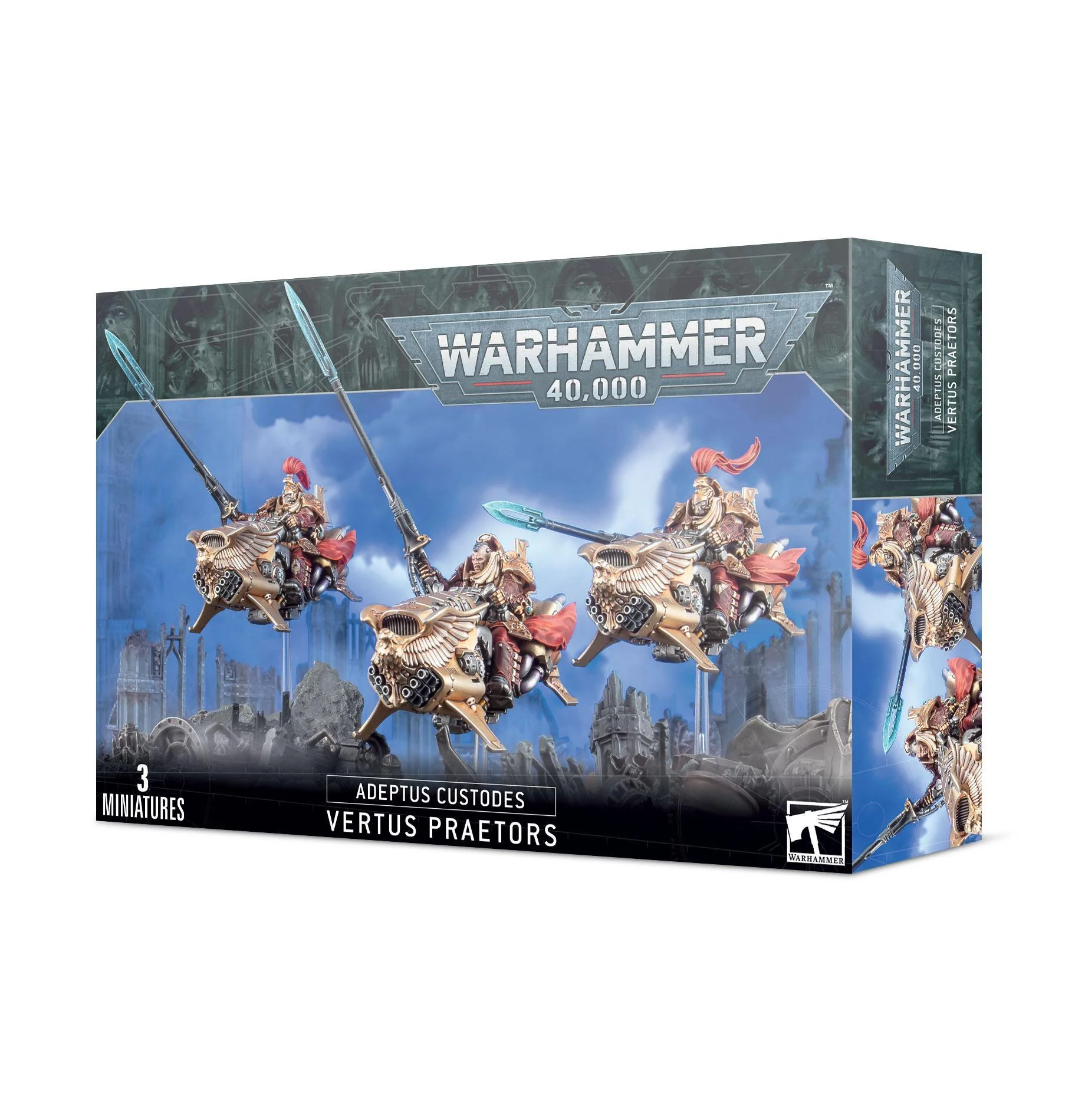 Games Workshop: Warhammer 40,000 - Adeptus Custodes - Vertus Praetors (01-12)