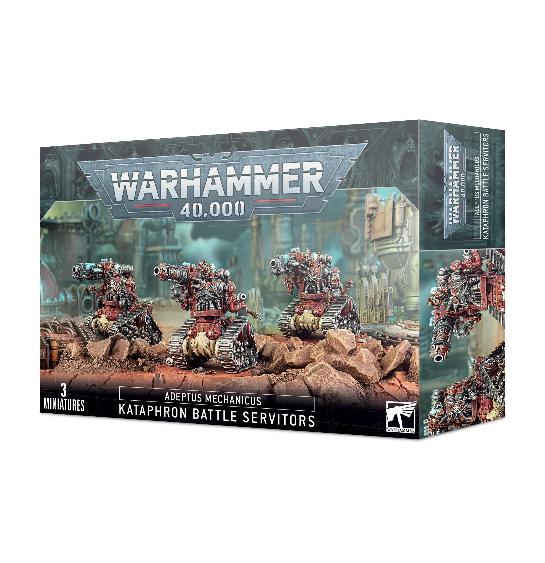 Games Workshop: Warhammer 40,000 - Adeptus Mechanicus - Kataphron Battle Servitors (59-14)
